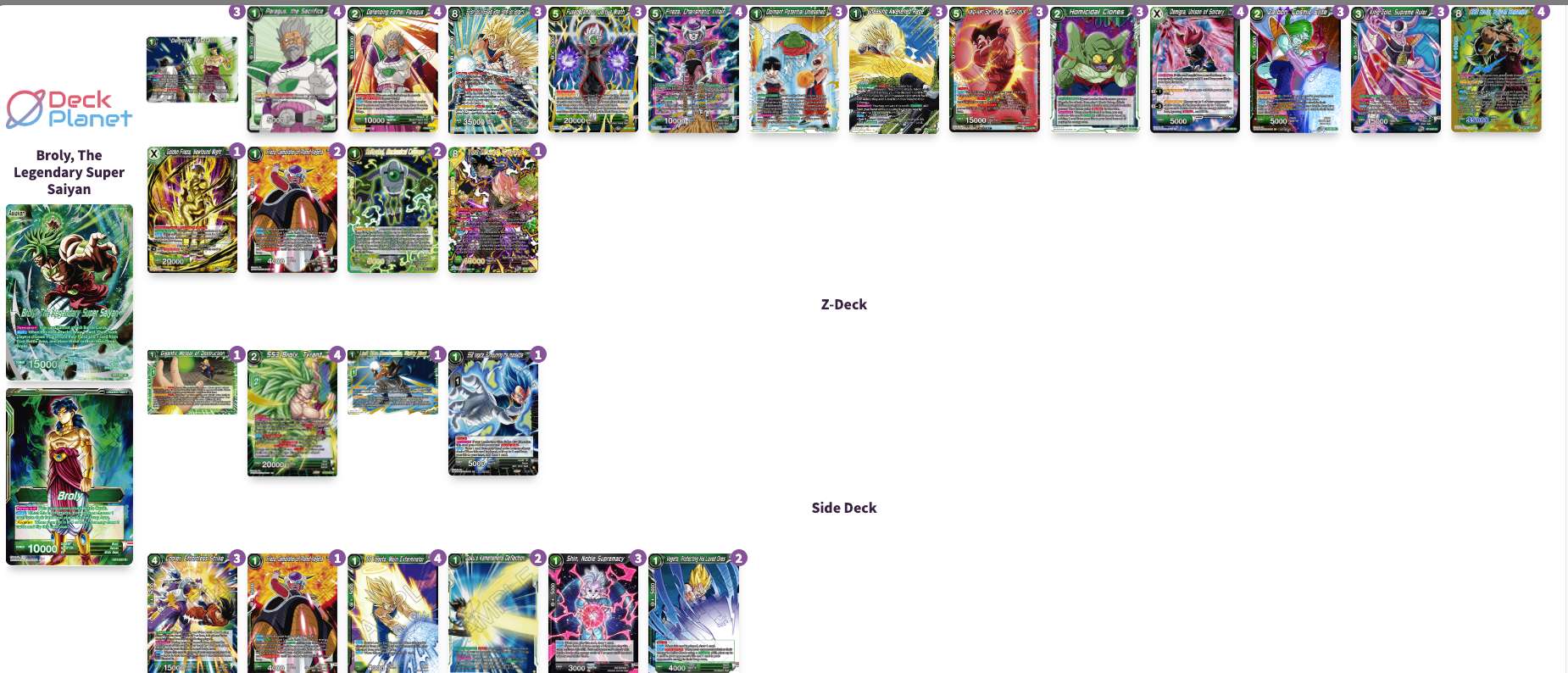 Decklist image · Zackary O'Donoghue