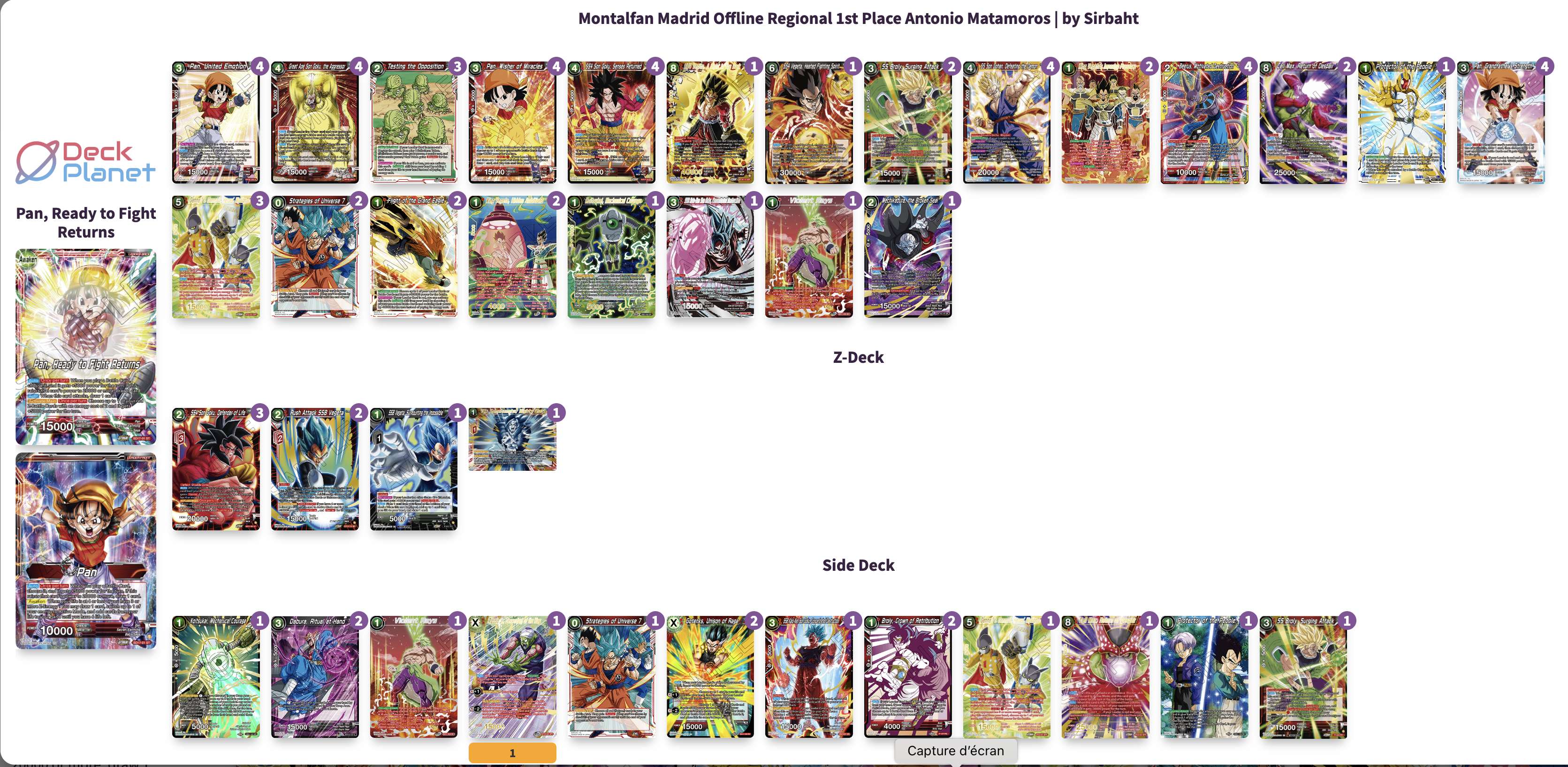 Decklist image · Antonio Matamoros Gomez