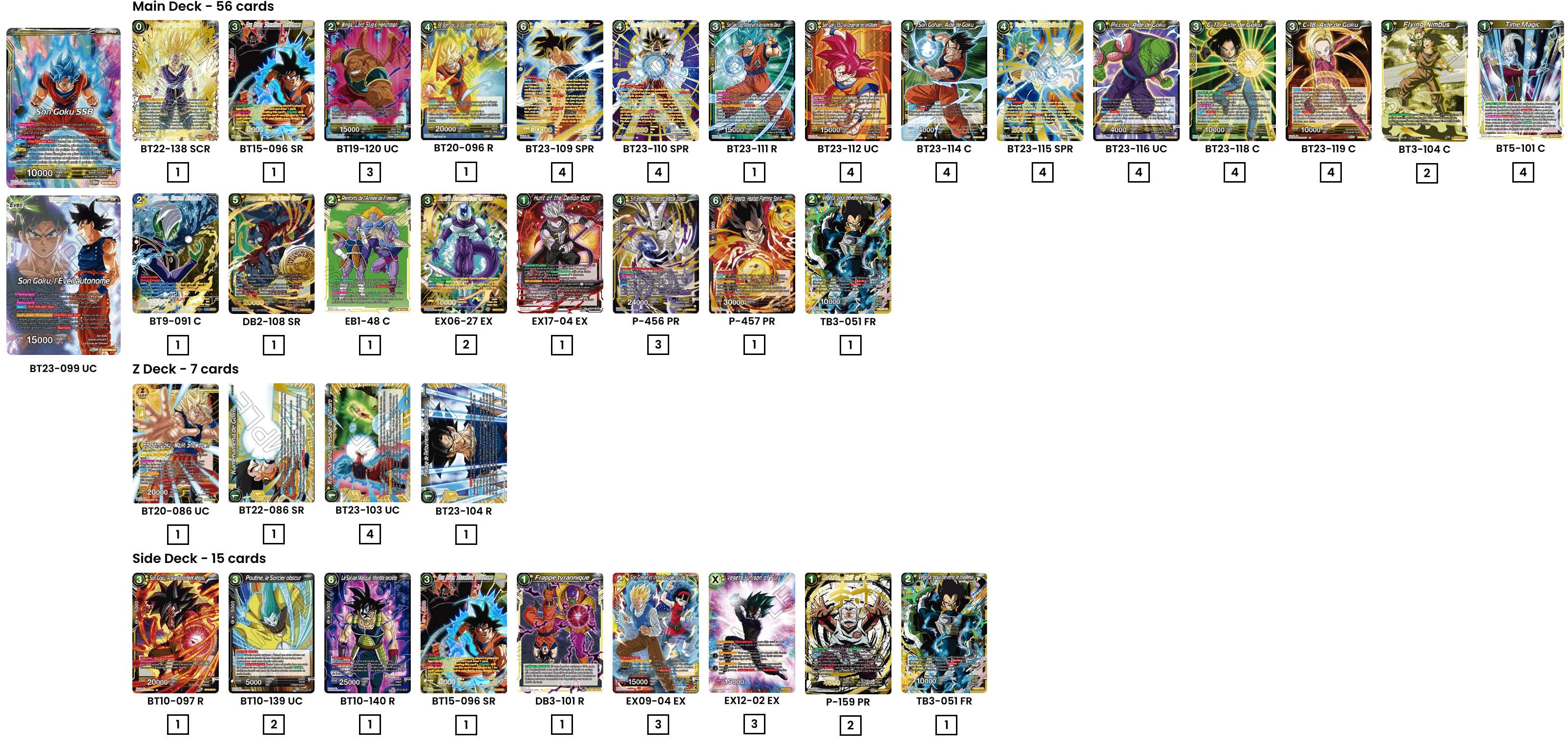 Decklist de Alexandre Campos