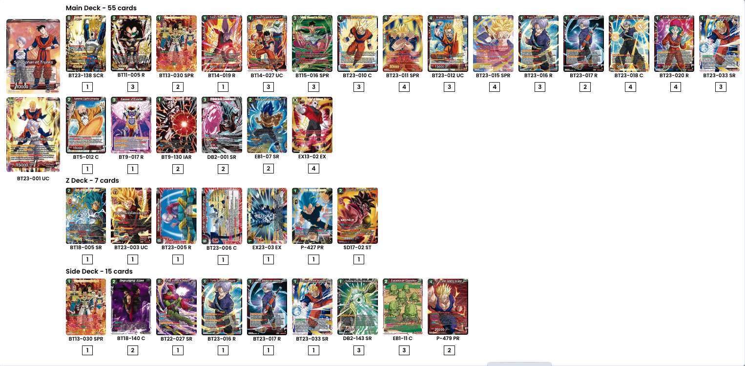 Decklist image · Jacopo Toro