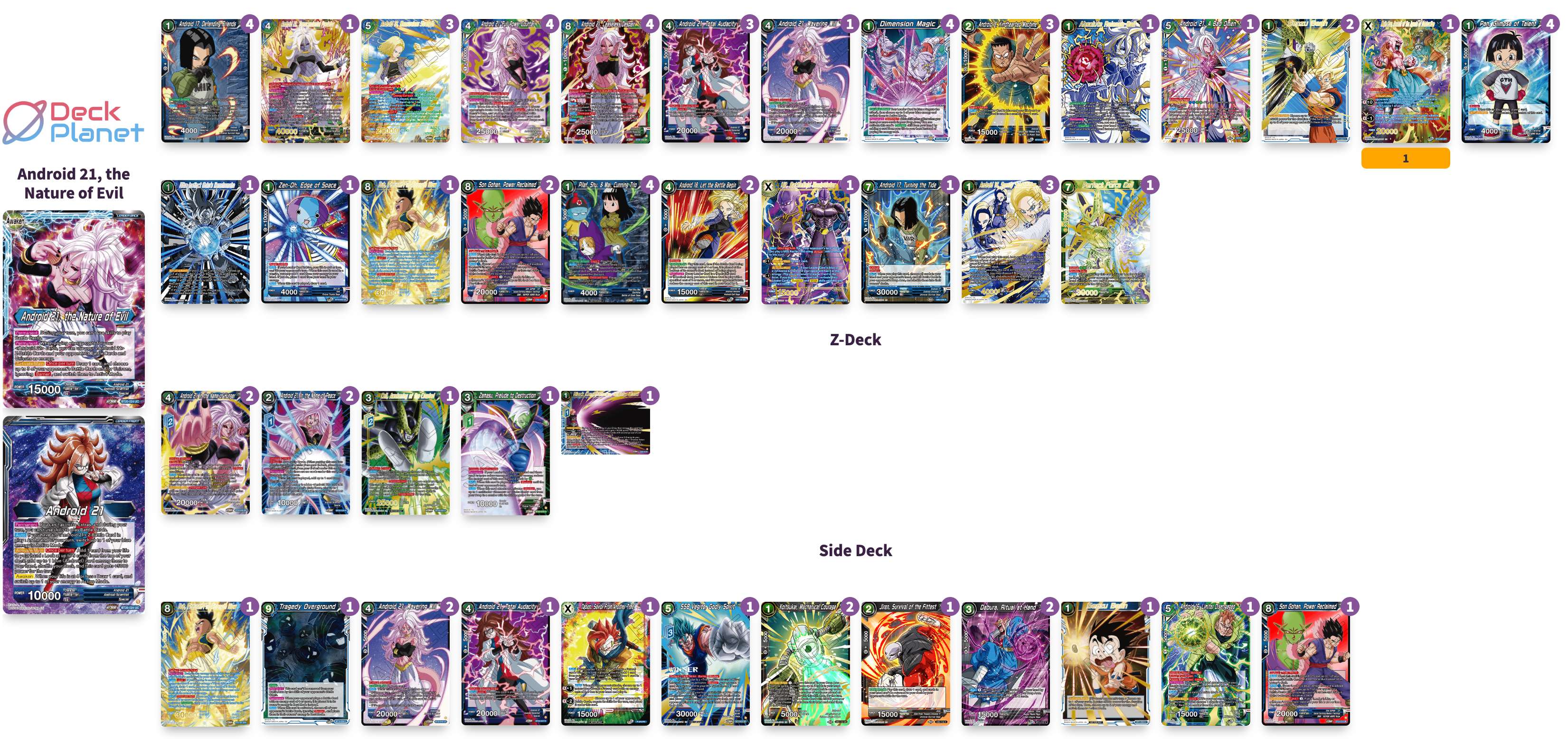 Decklist image · Dane Reichenbach