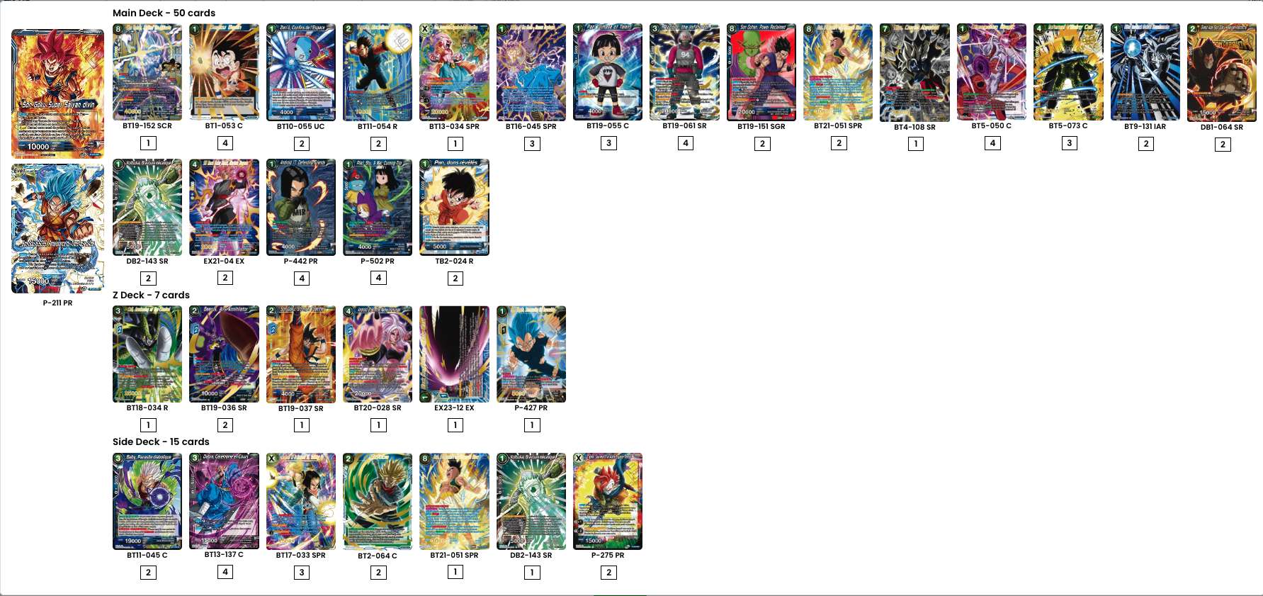 Decklist image · Mathieu Boucher