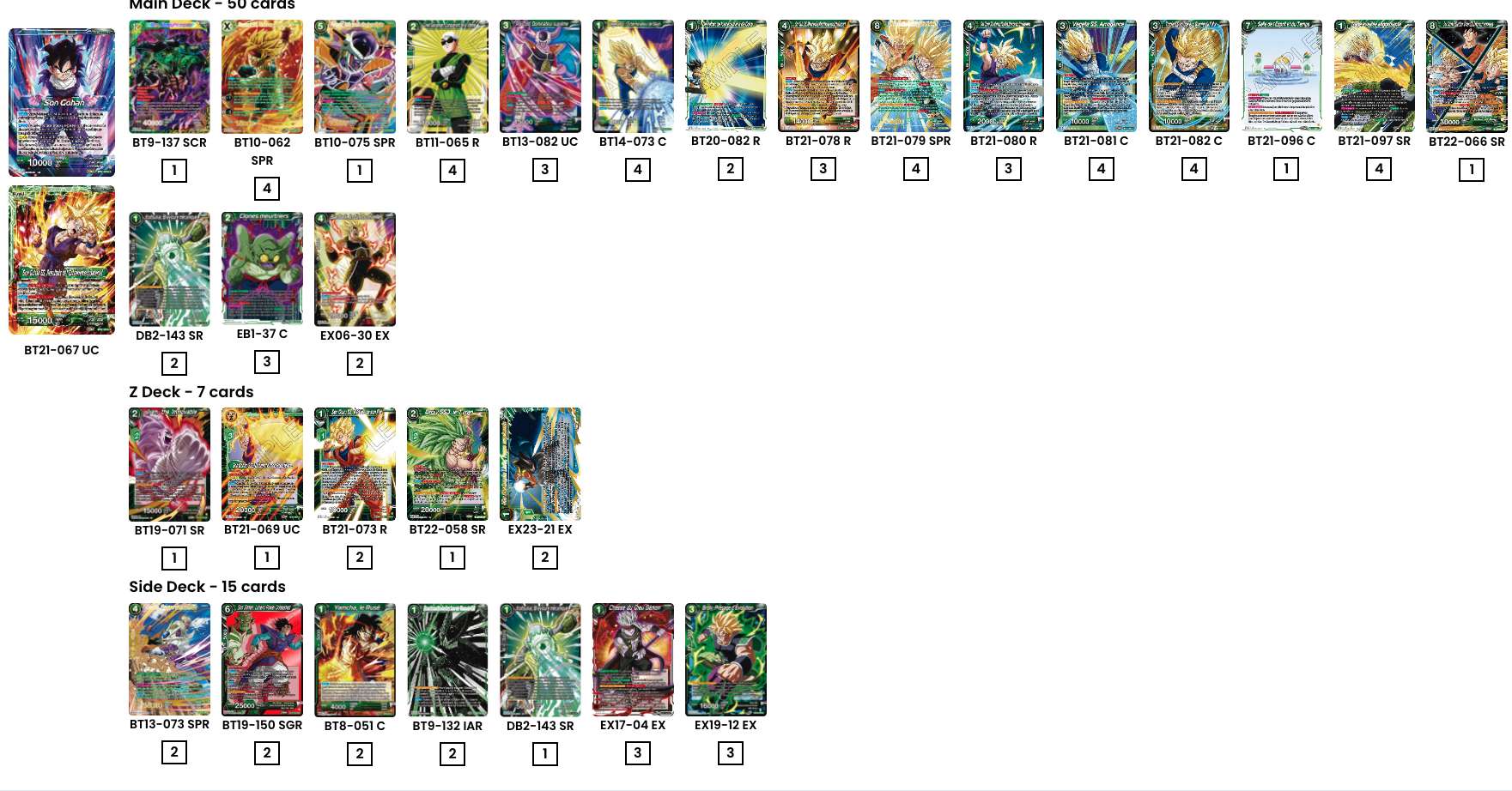 Decklist image · Sigvald Chappe