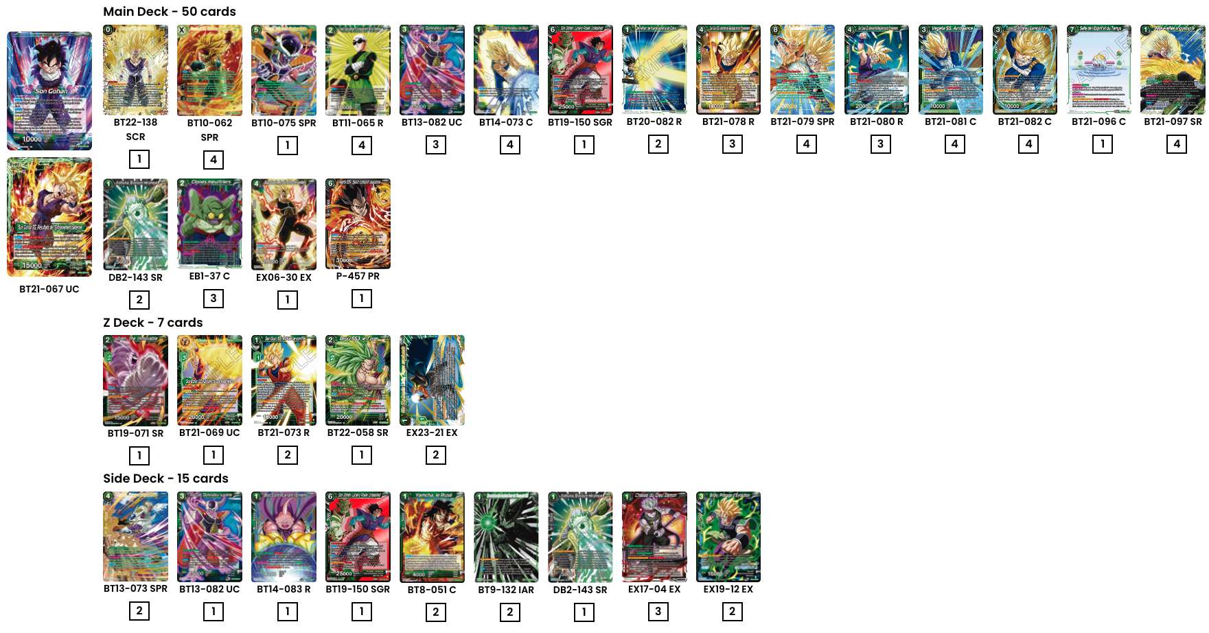 Decklist image · Ismael Rotger