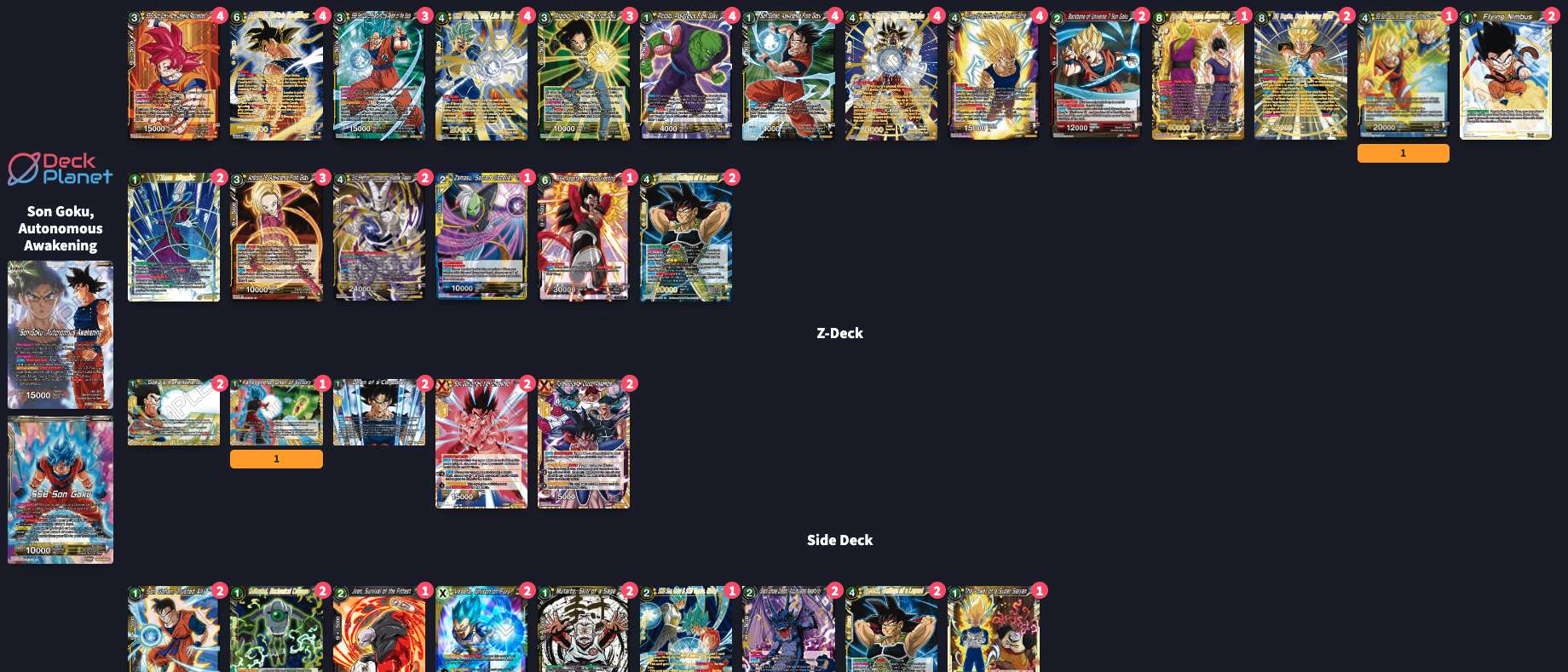Decklist de Derek Vera