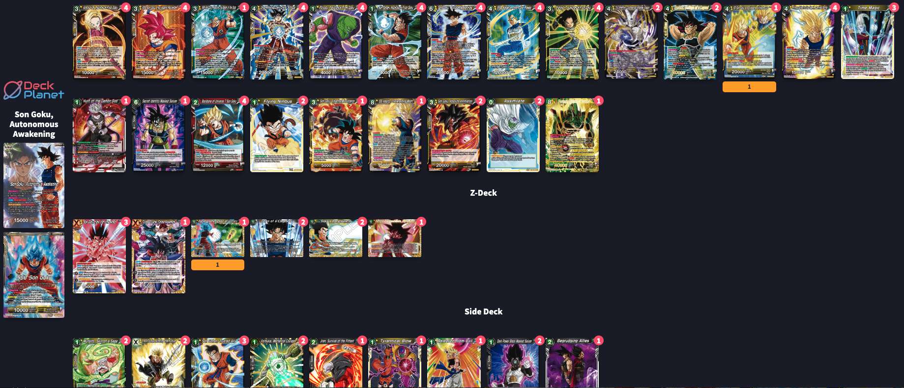 Decklist de Nicolas Menard
