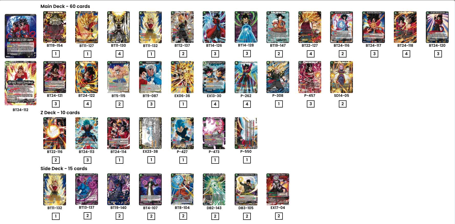 Decklist image · Baptiste Miero