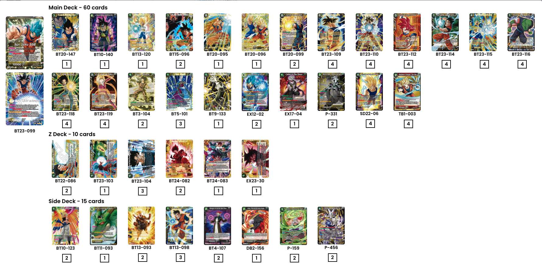 Decklist de Navarro Shepherd