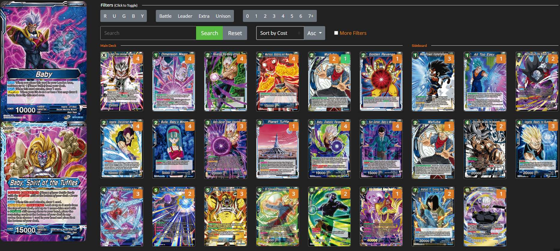 Decklist de MacGyver March