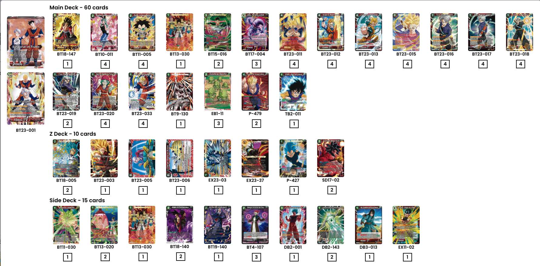 Decklist image · Max Kennedy