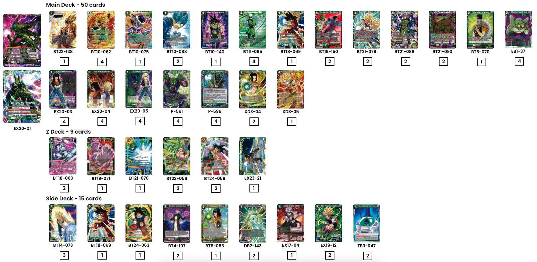 Decklist image · Jean-Philippe Caluwaert