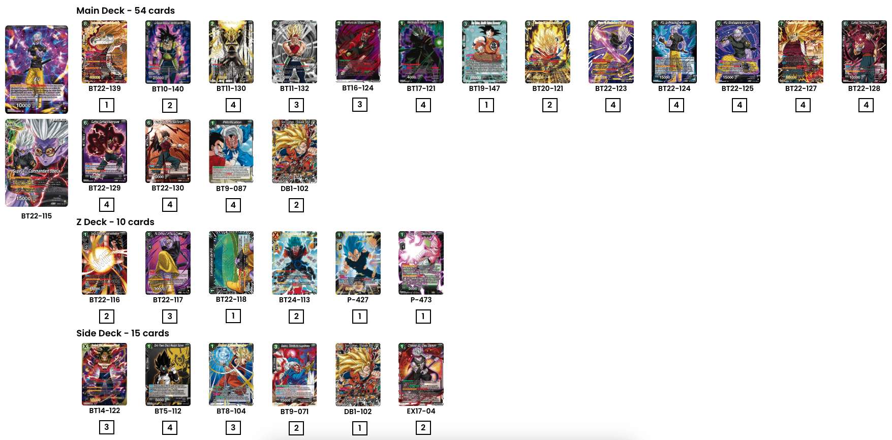 Decklist image · Frederik Goussey