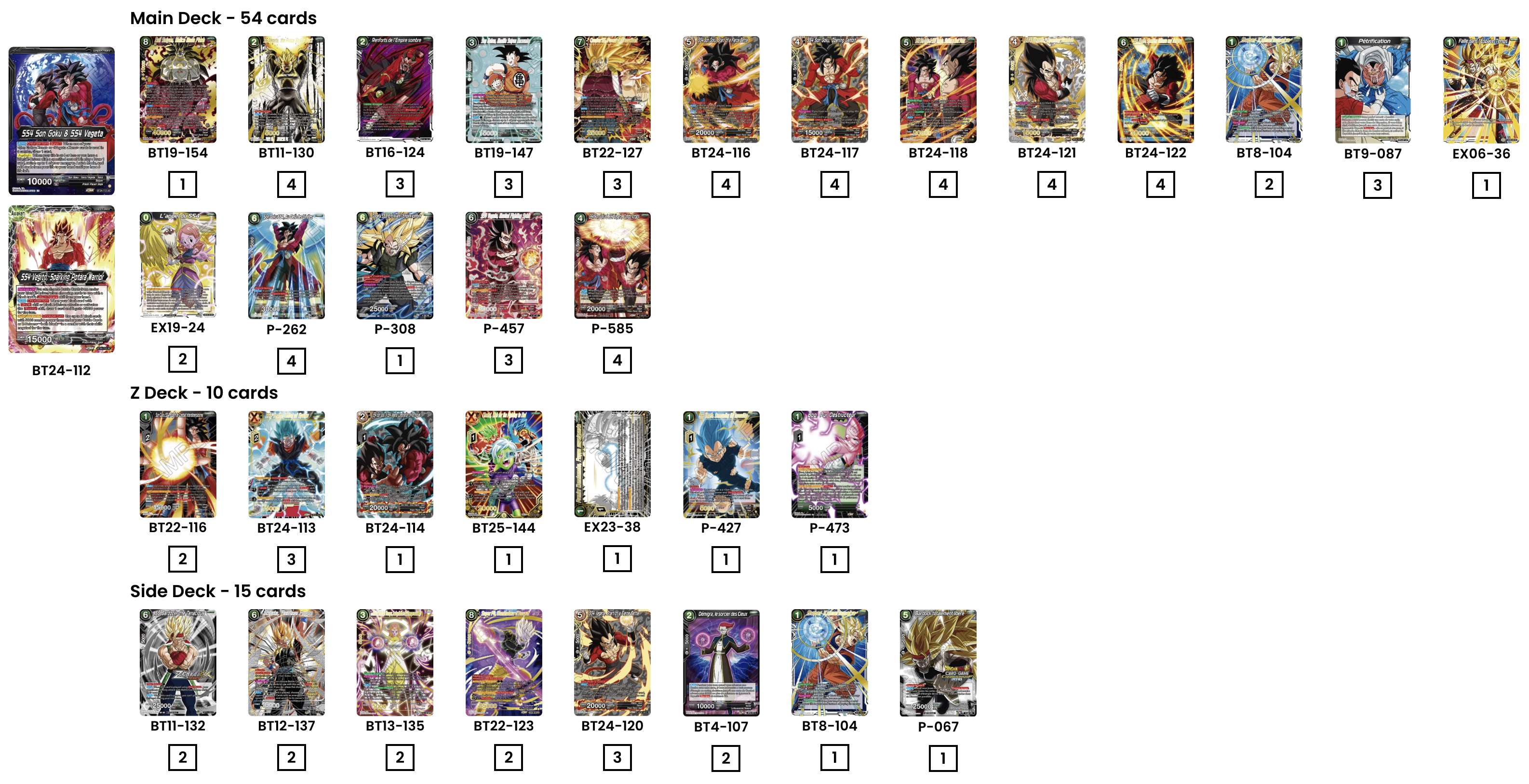 Decklist image · Arie Vink