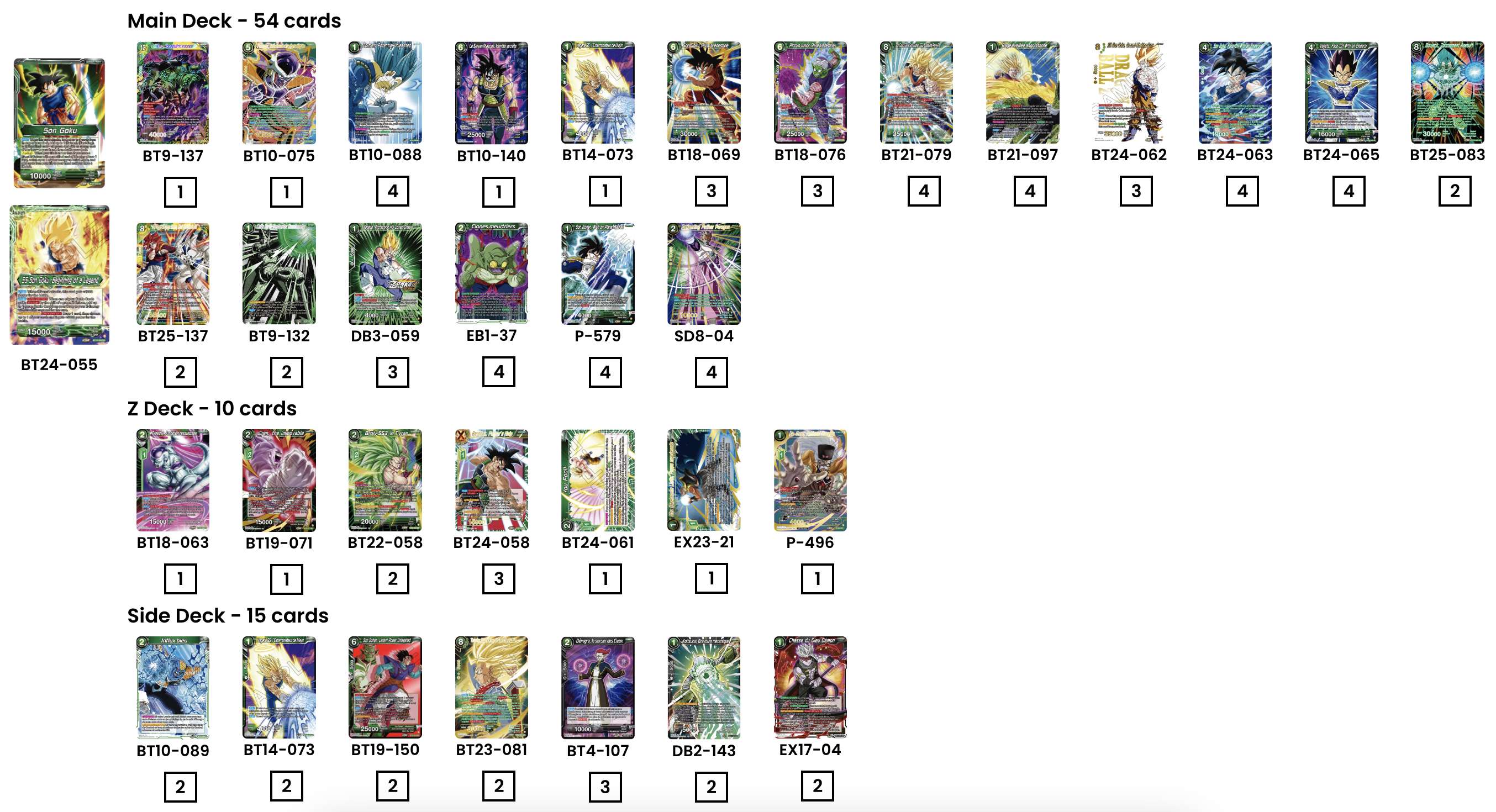 Decklist image · Faysal Mensur