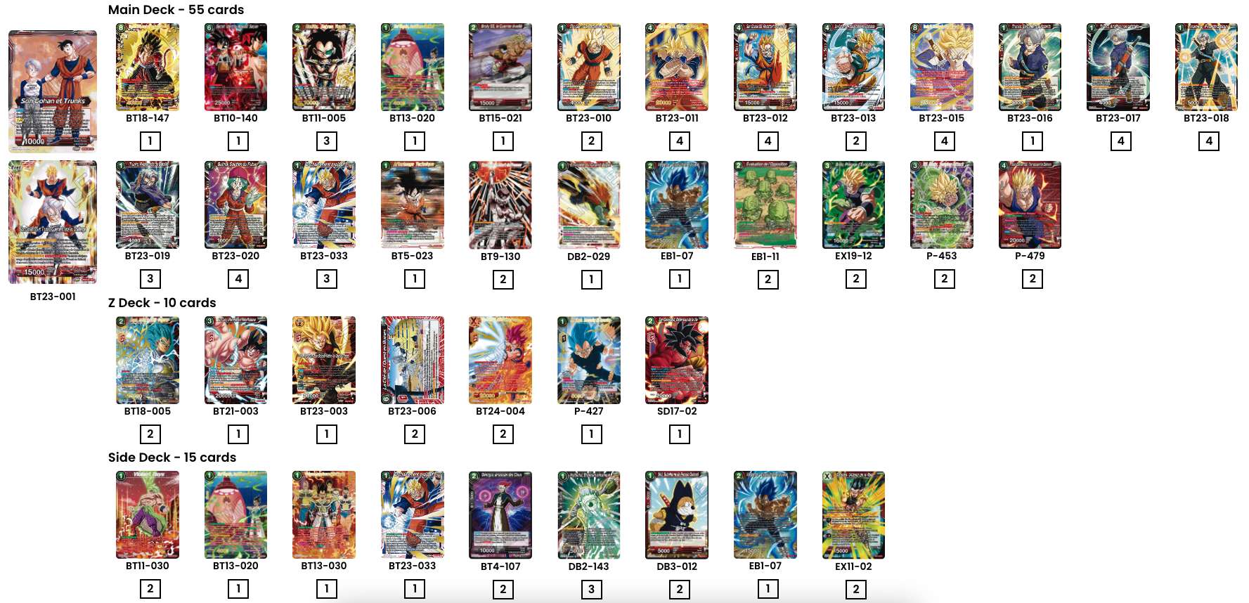 Decklist image · Johnathen lanza