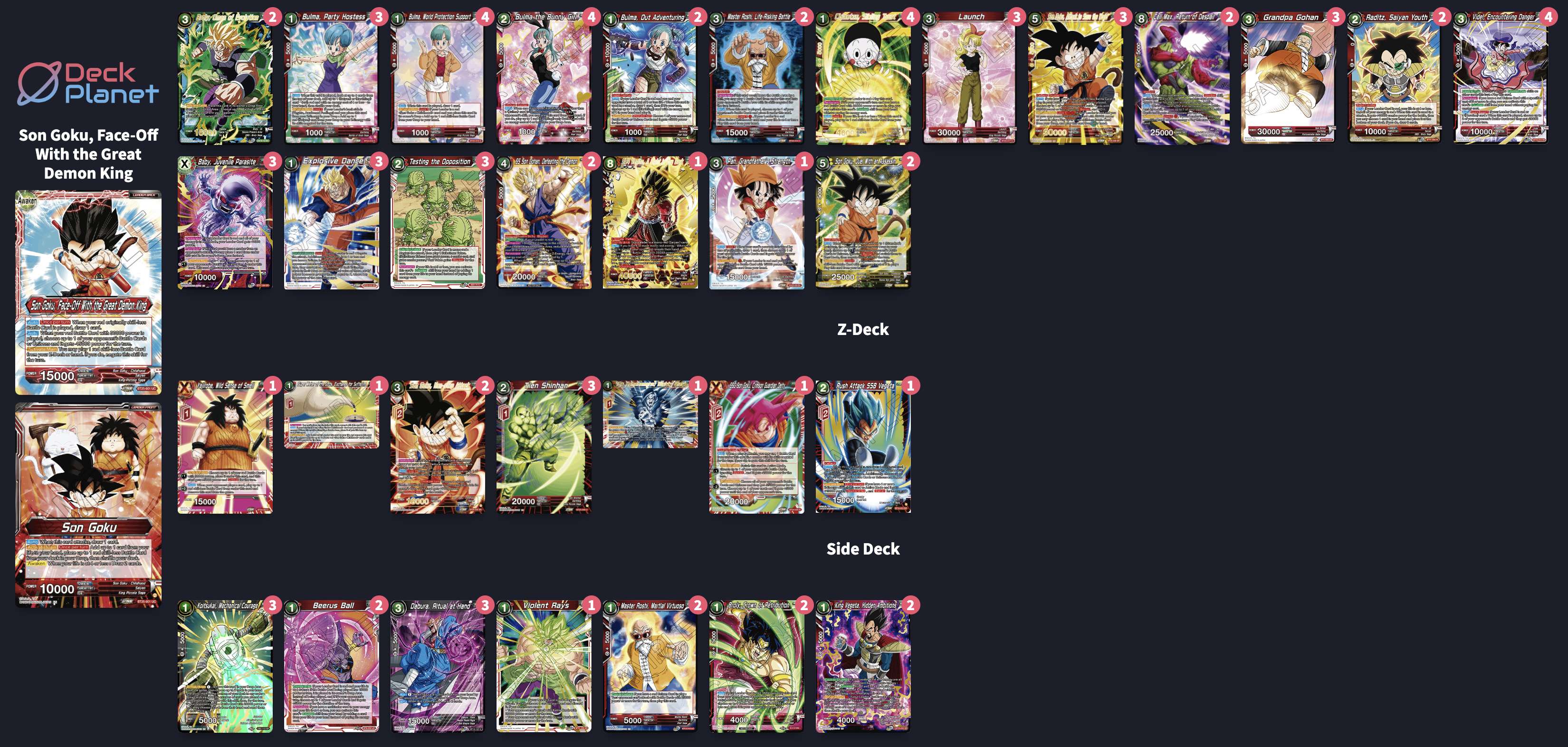 Decklist de Jordan Suarez