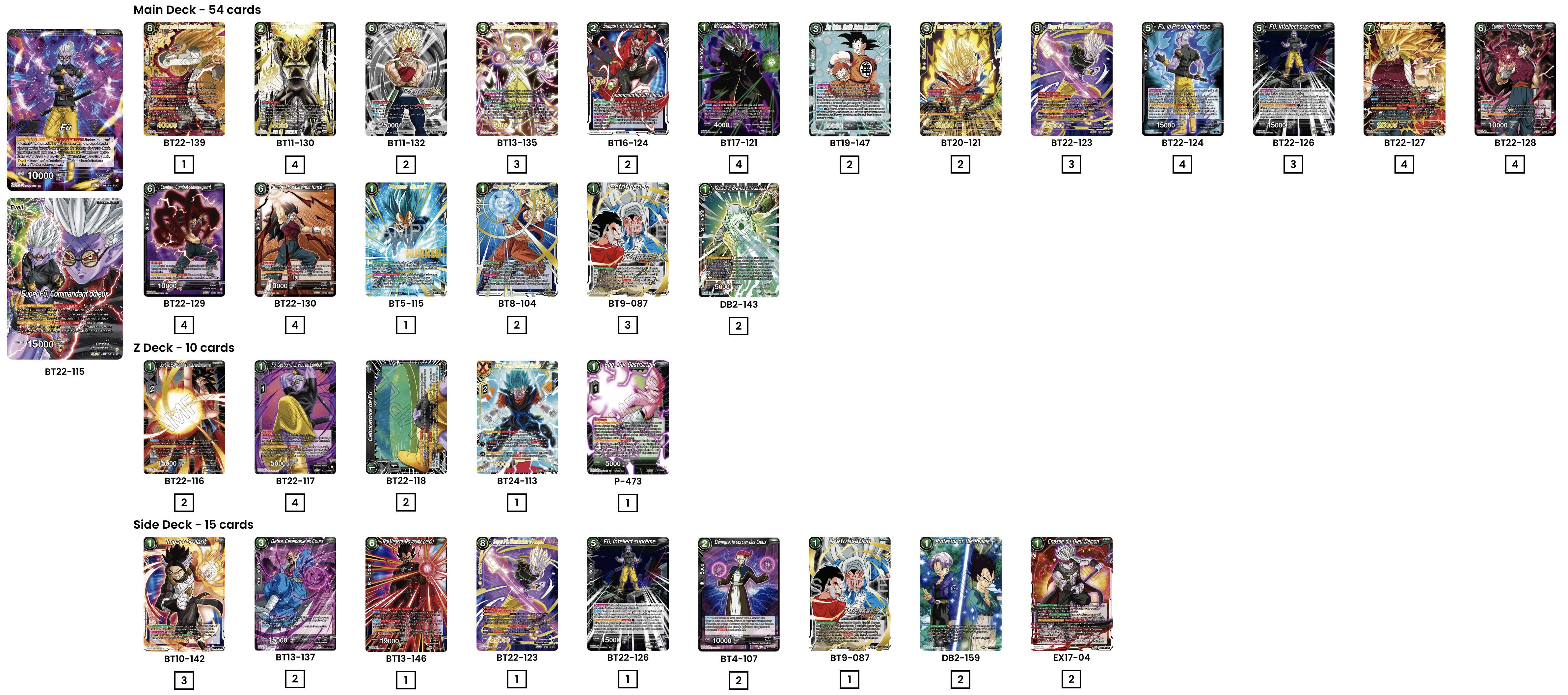 Decklist de Marc Rodas