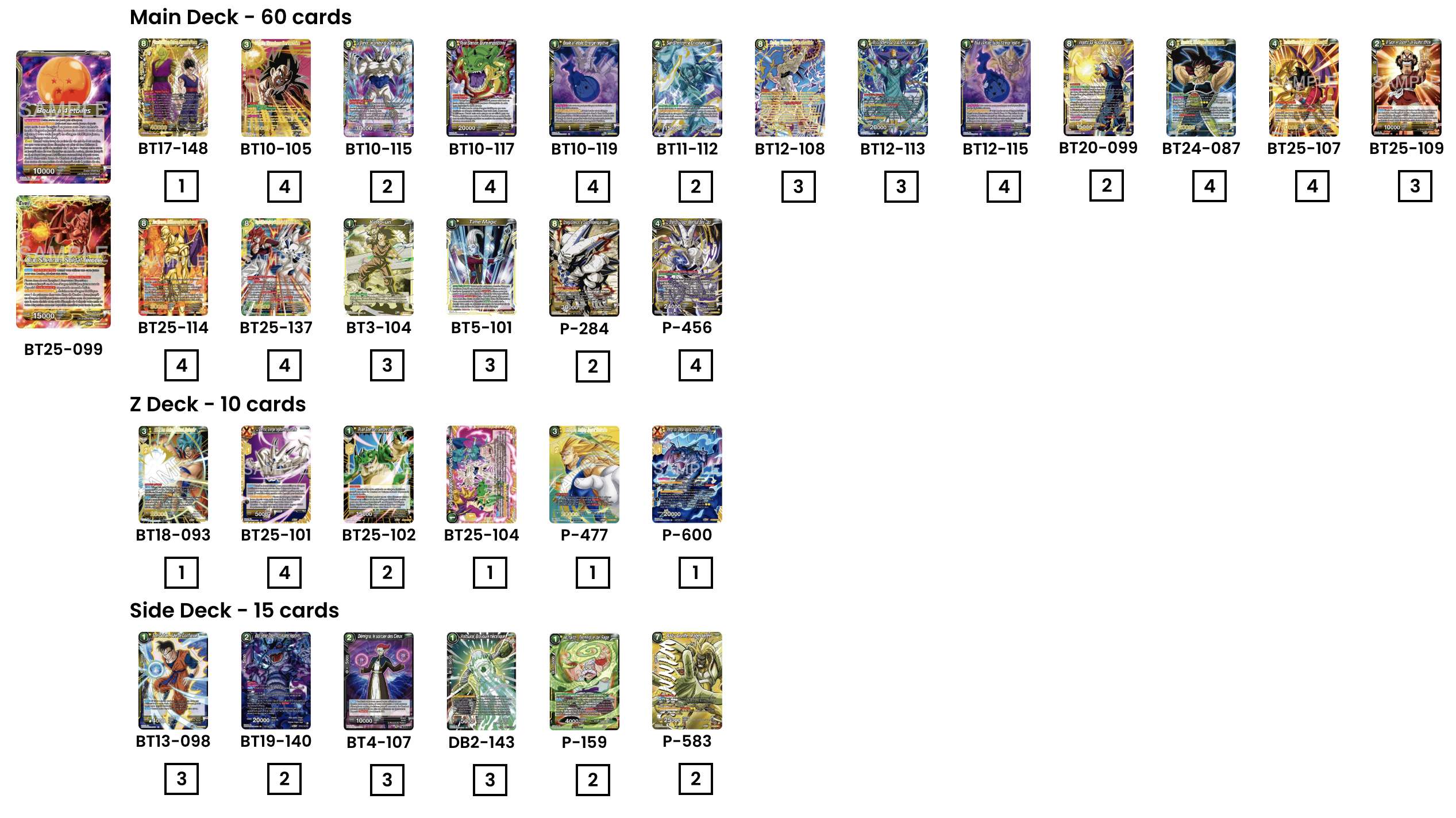 Decklist image · Oton