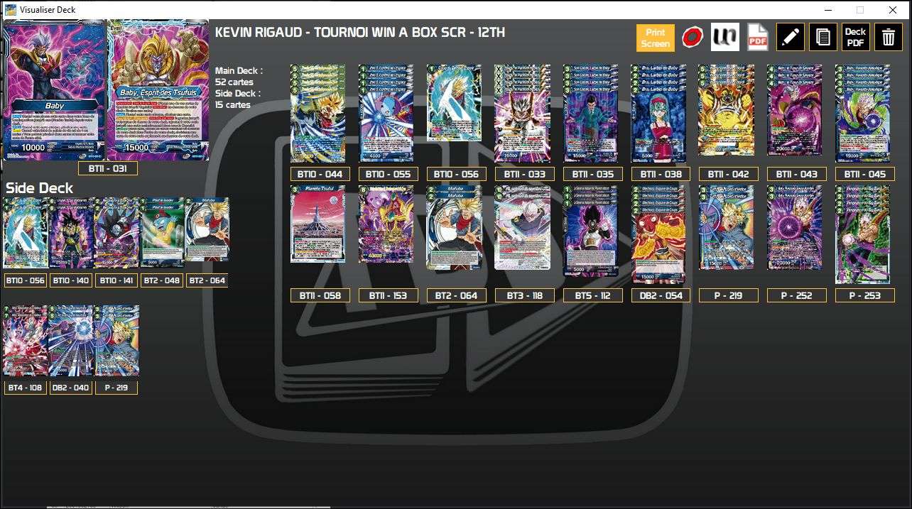 Decklist image · Kévin Rigaud