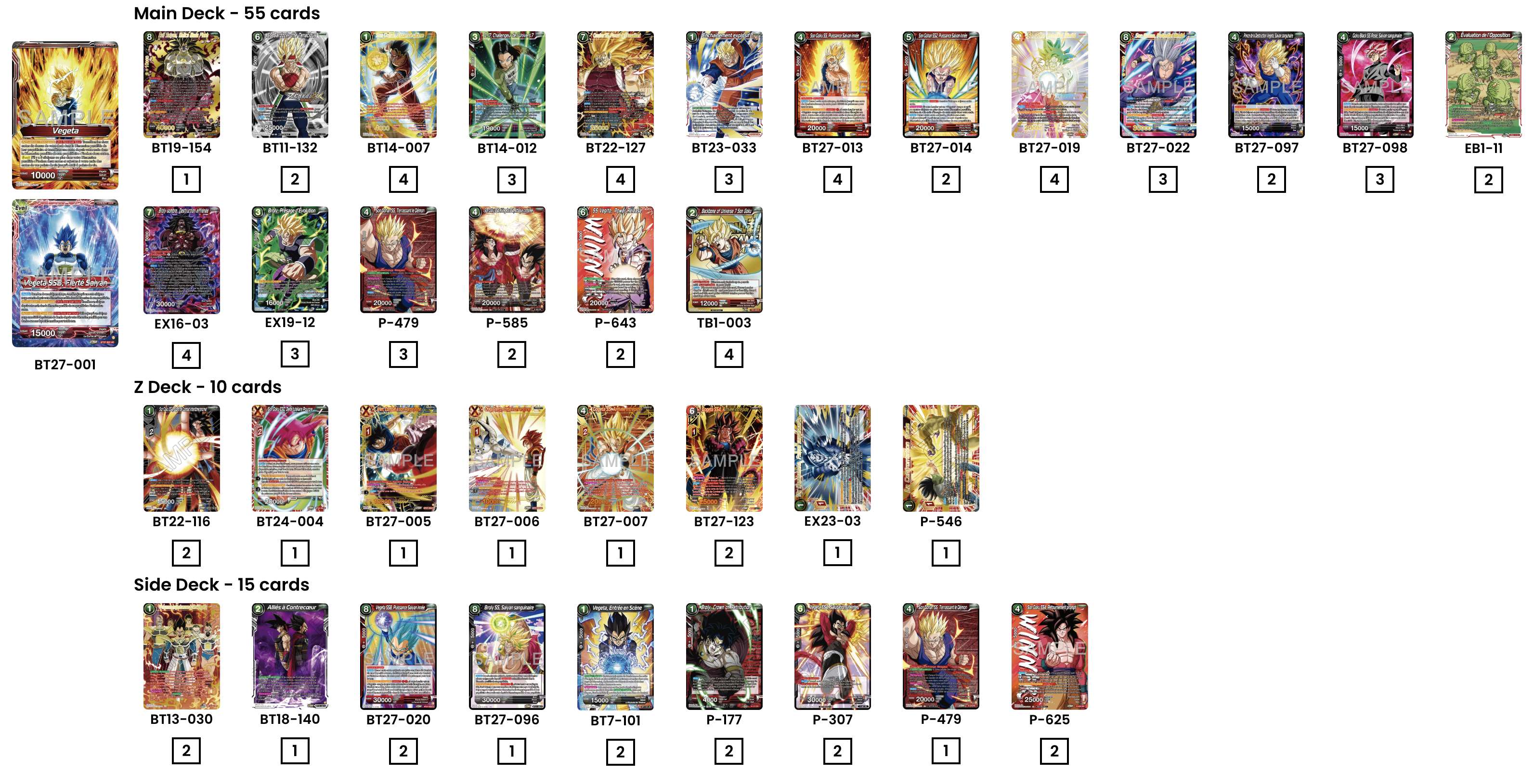 Decklist de John Argyros