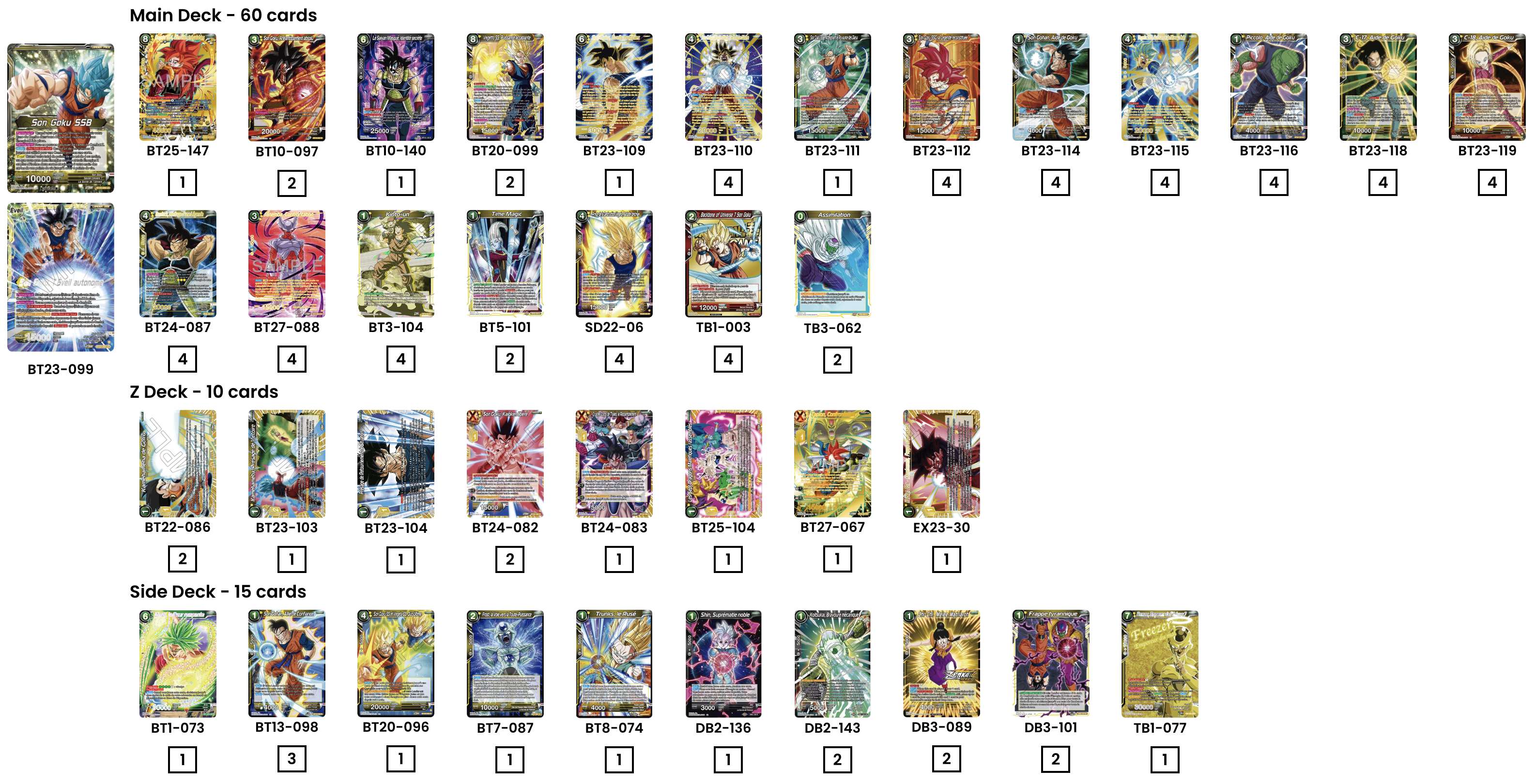 Decklist de Matt Sublett