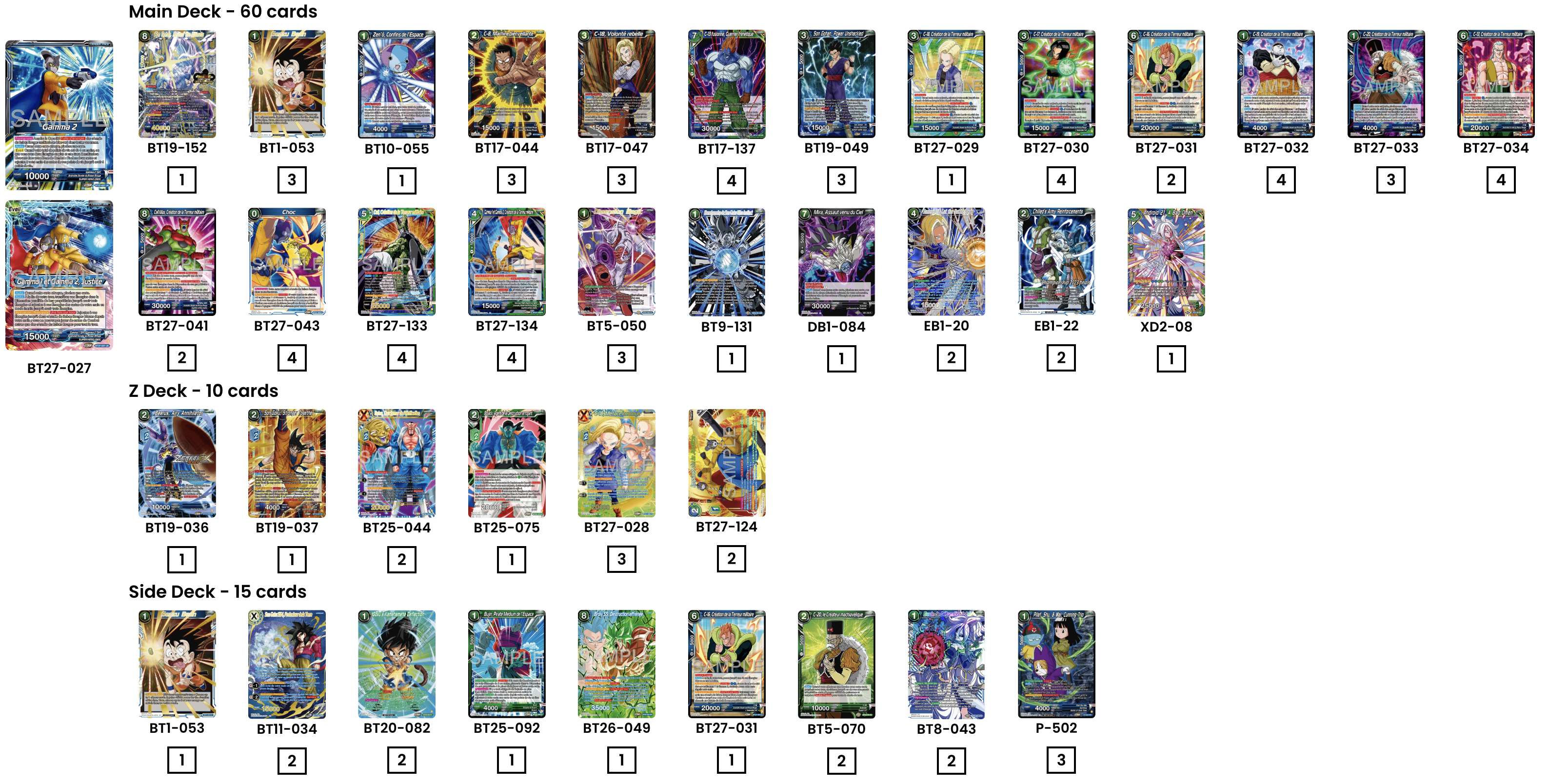 Decklist de Marcelo Uribe