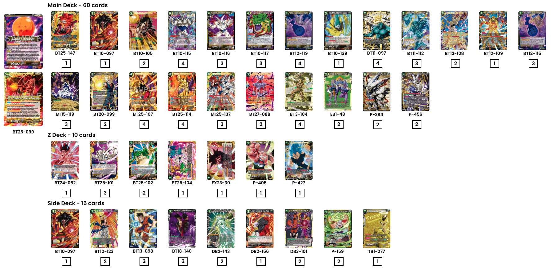 Decklist image · Evelyn Lodise