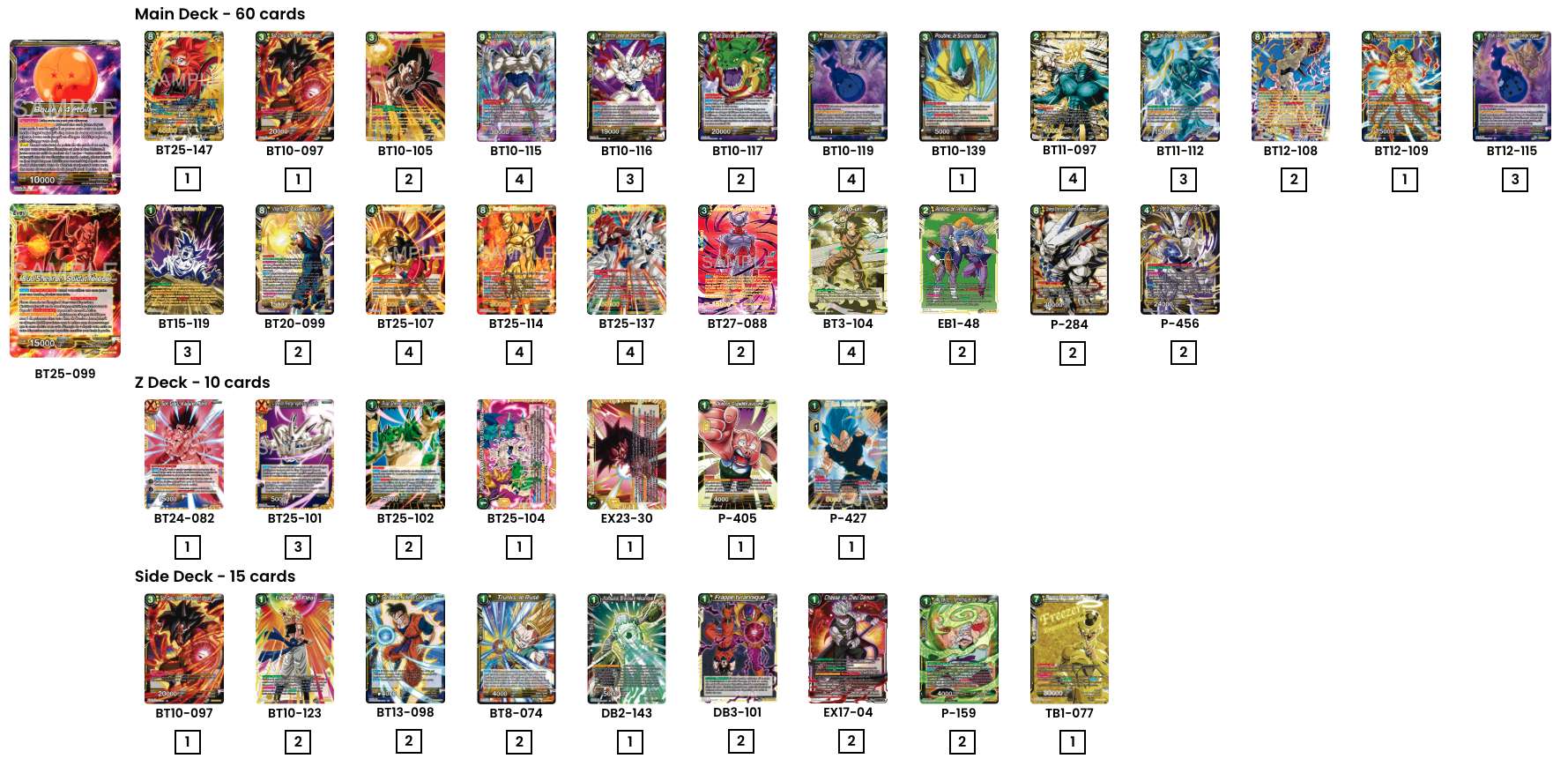 Decklist image · Evelyn Lodise