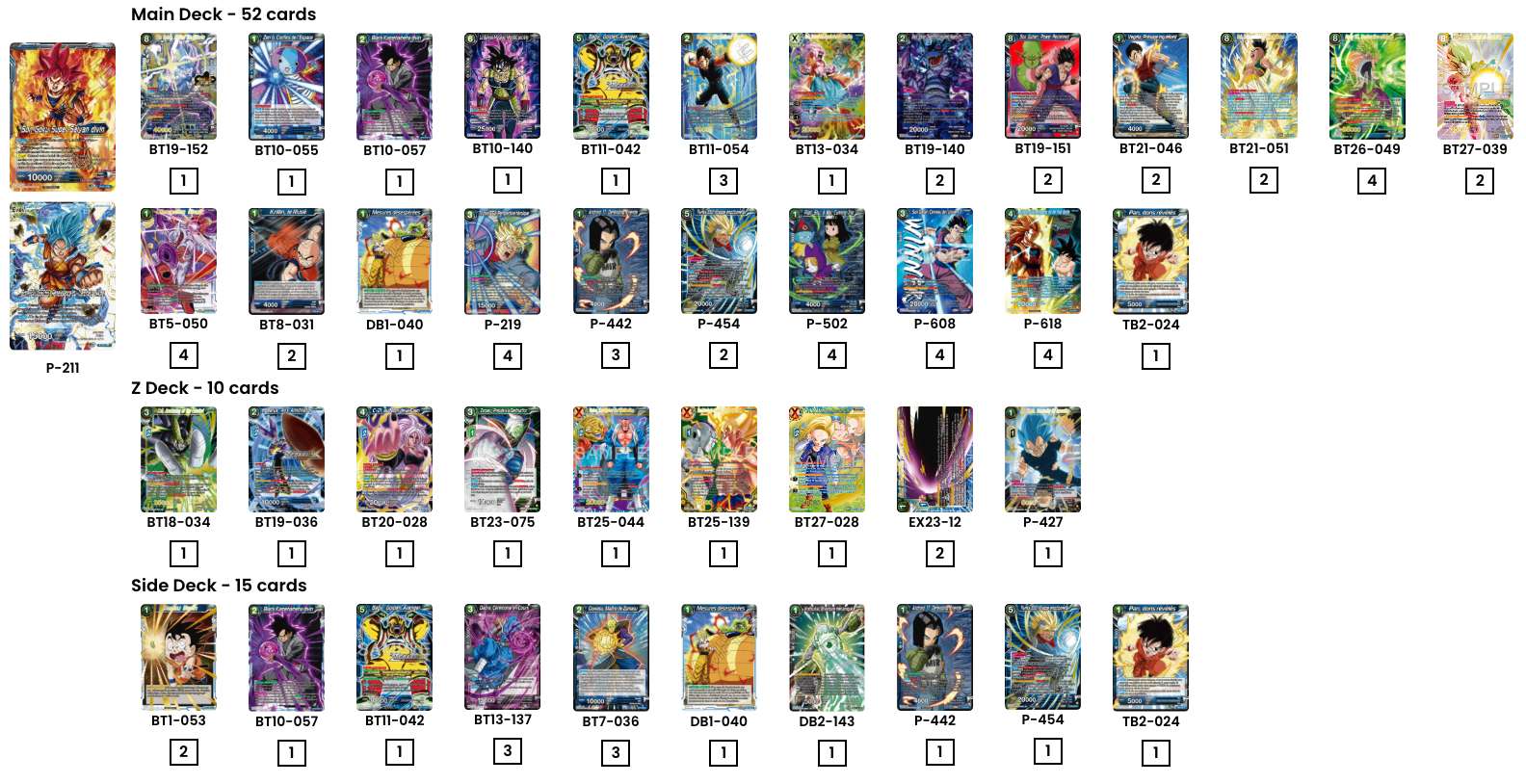 Decklist image · Dane Reichenbach