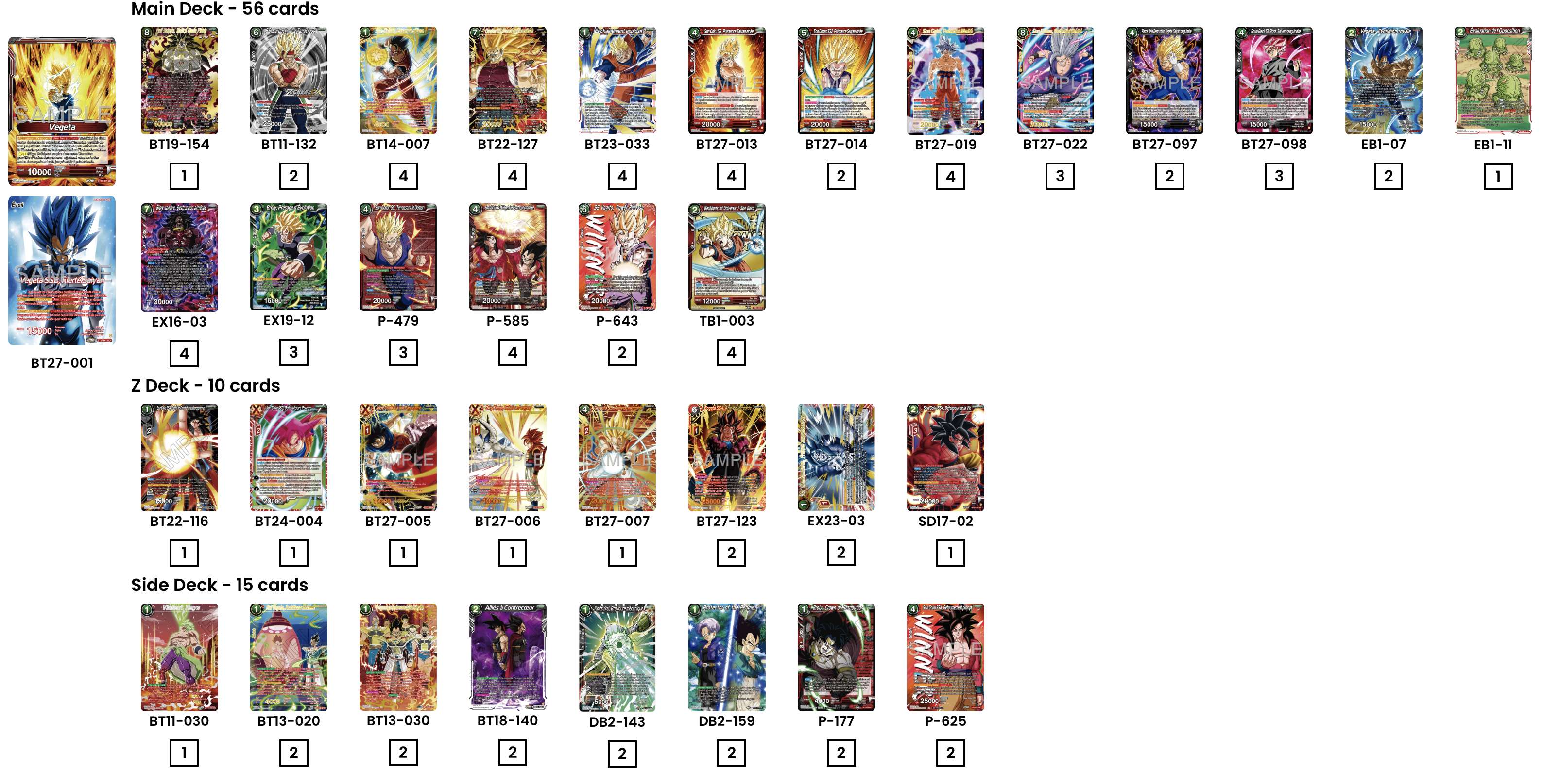 Decklist de Antonio Matamoros Gomez