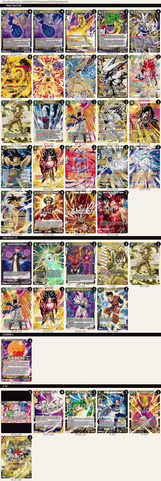 Decklist image · OMGClayAiken99