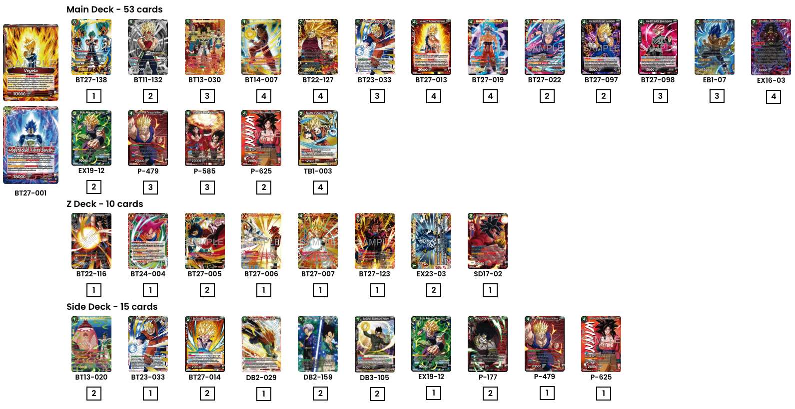 Decklist de Marco Mangiapelo