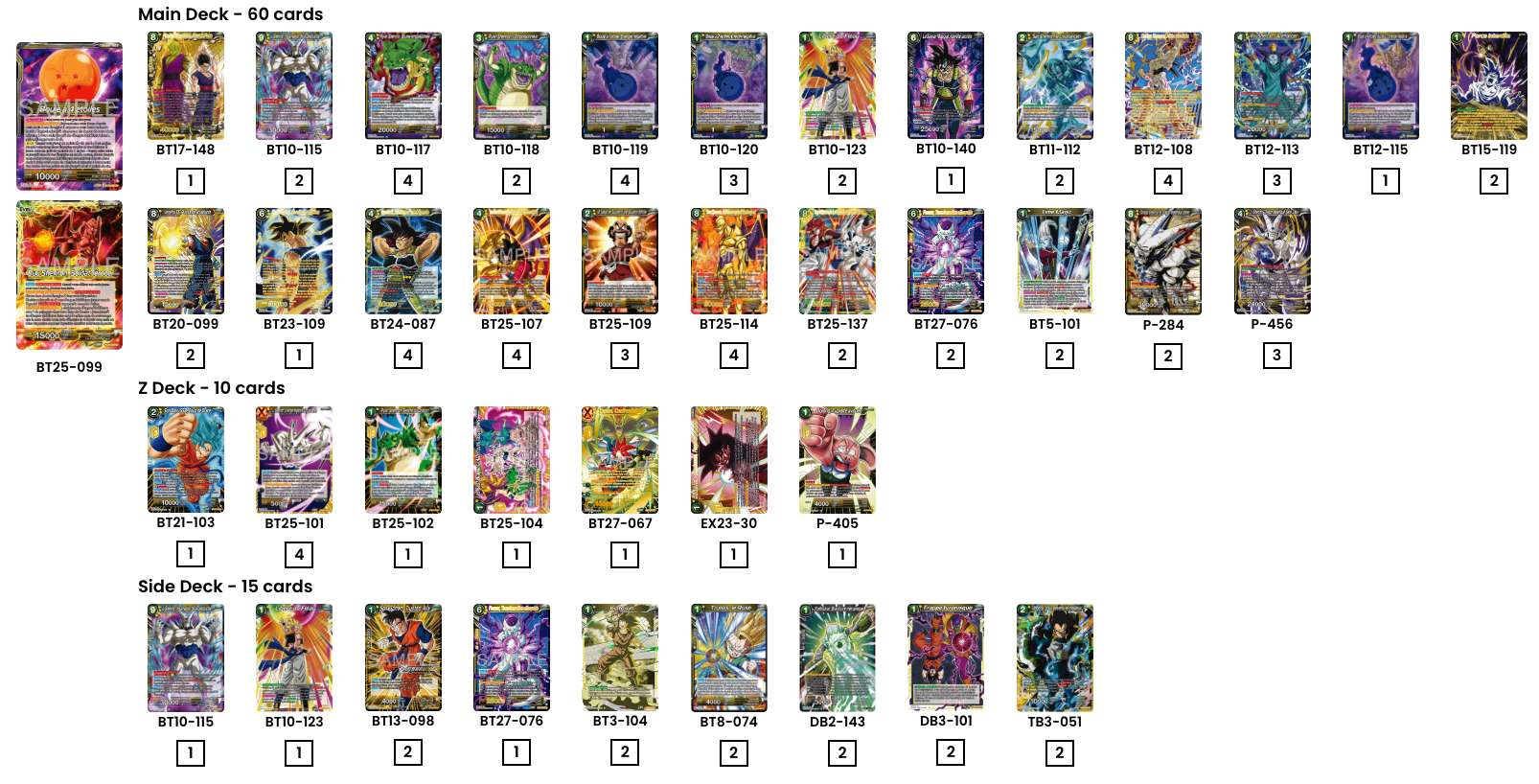 Decklist image · Giovanni Castaman