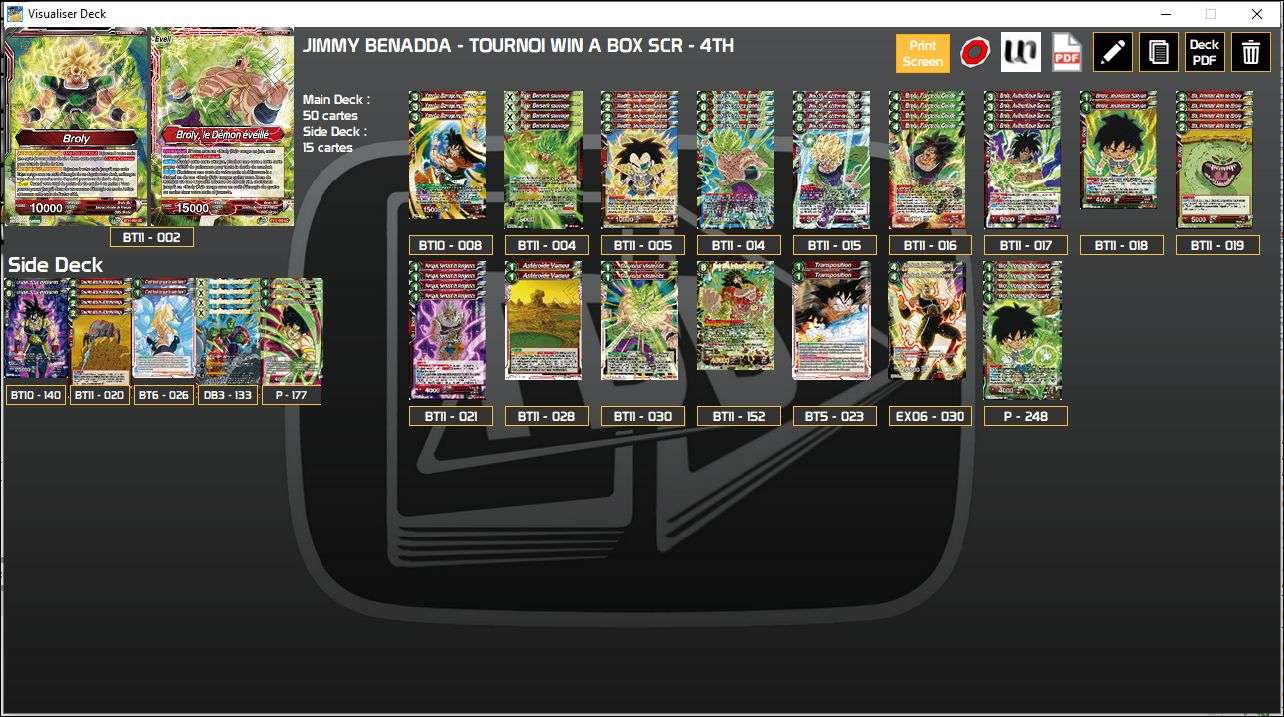 Decklist image · Jimmy Benadda