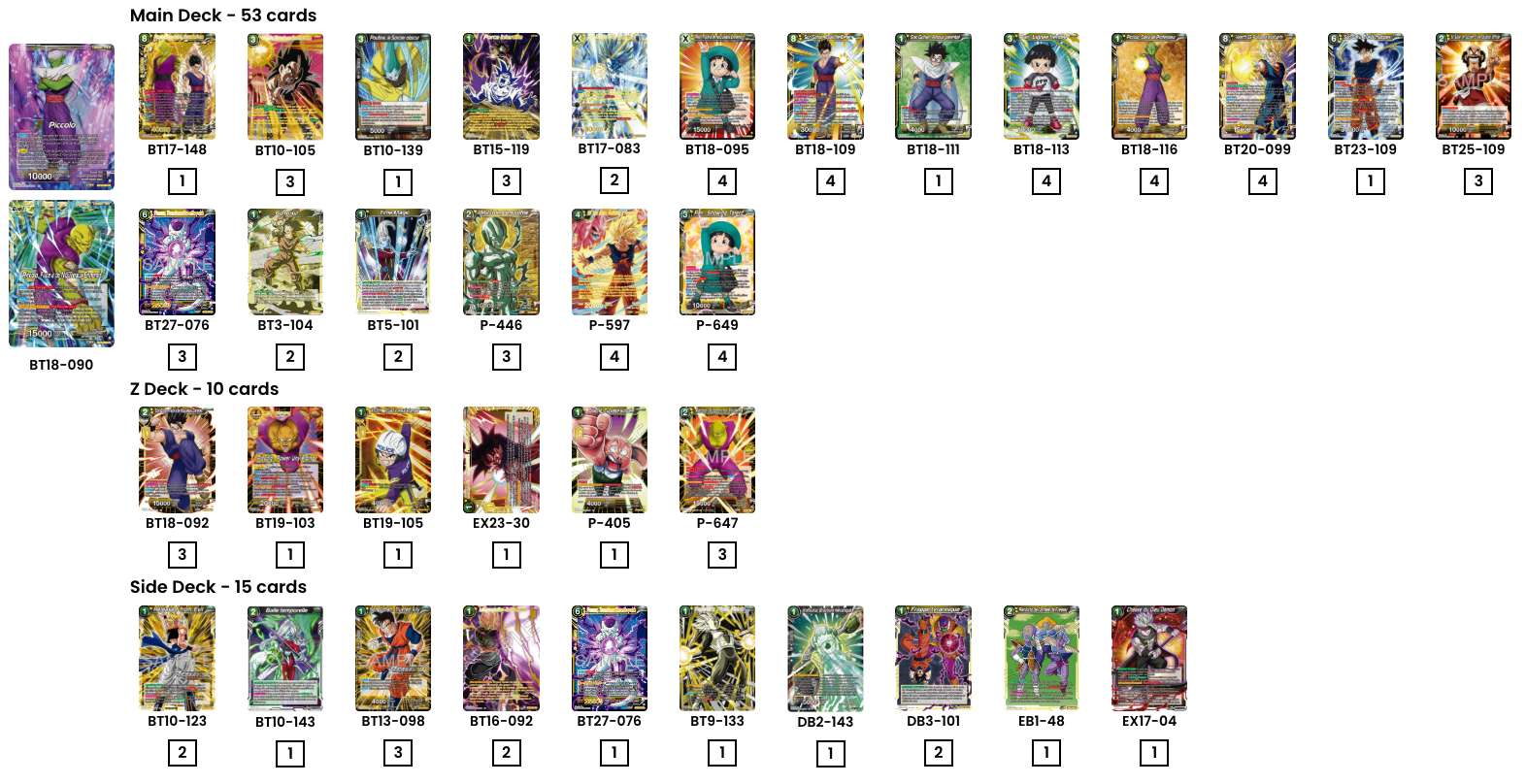 Decklist image · Klingsauce