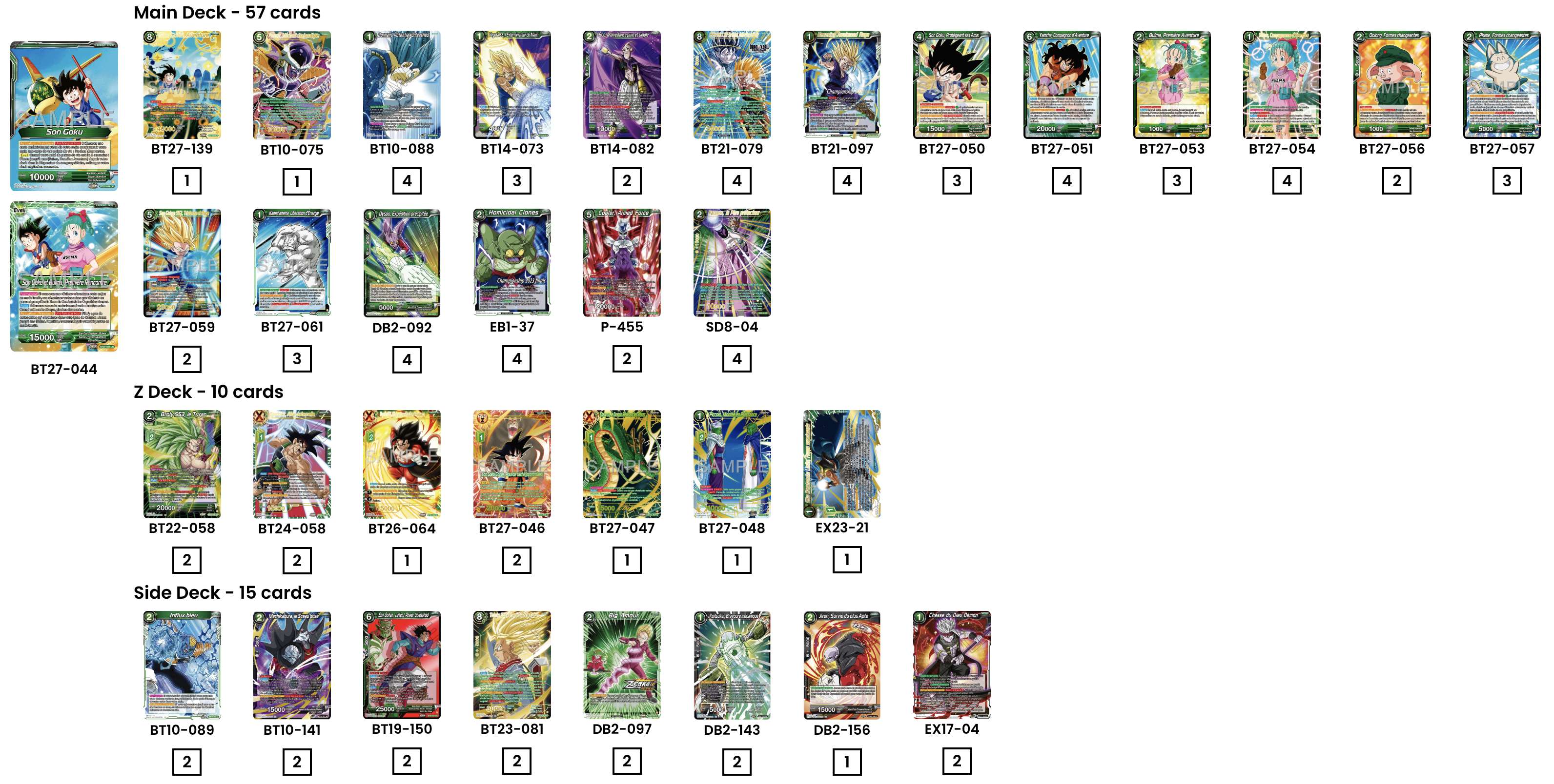 Decklist image · Randoms