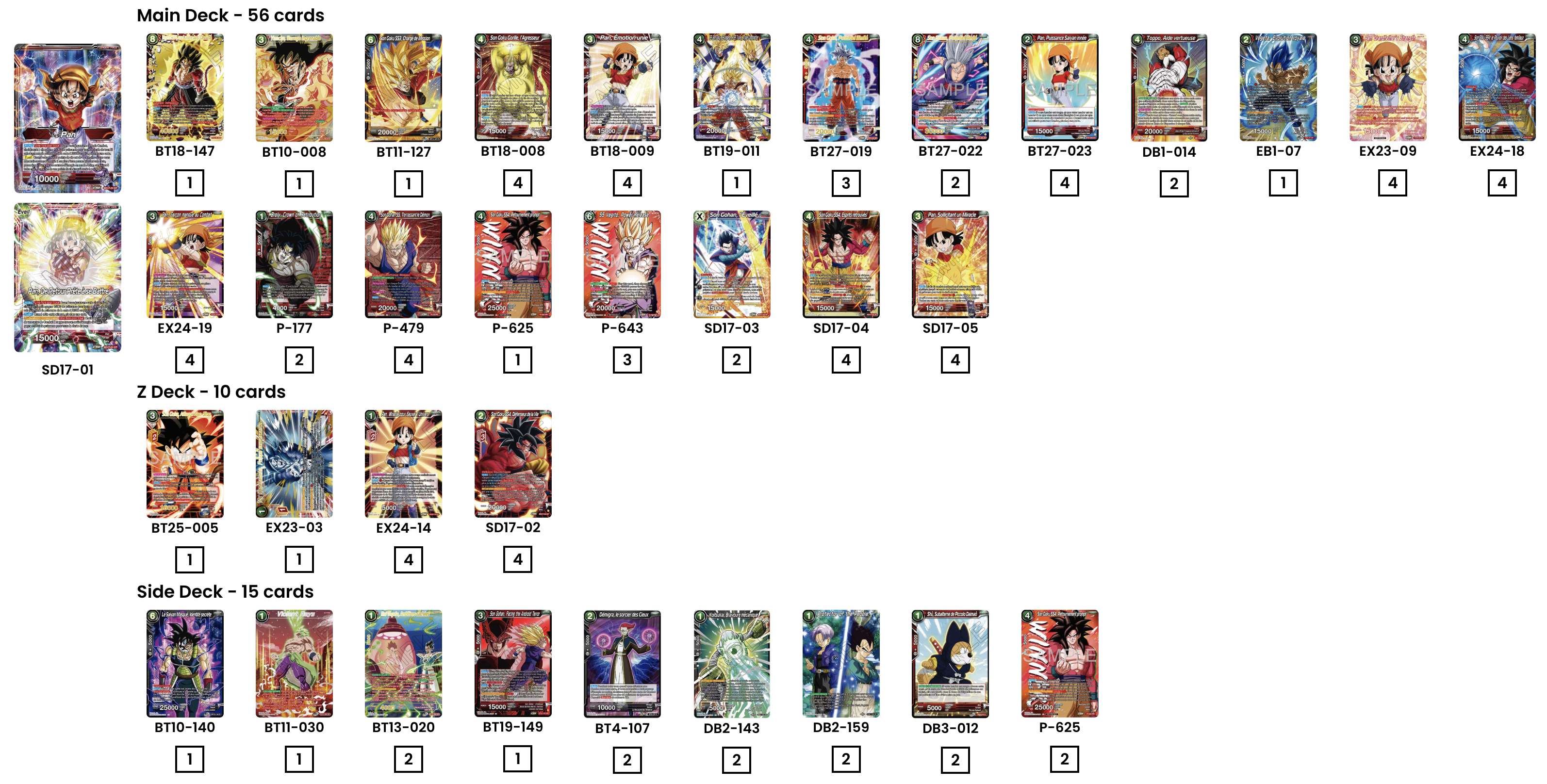 Decklist de Jayson Scott