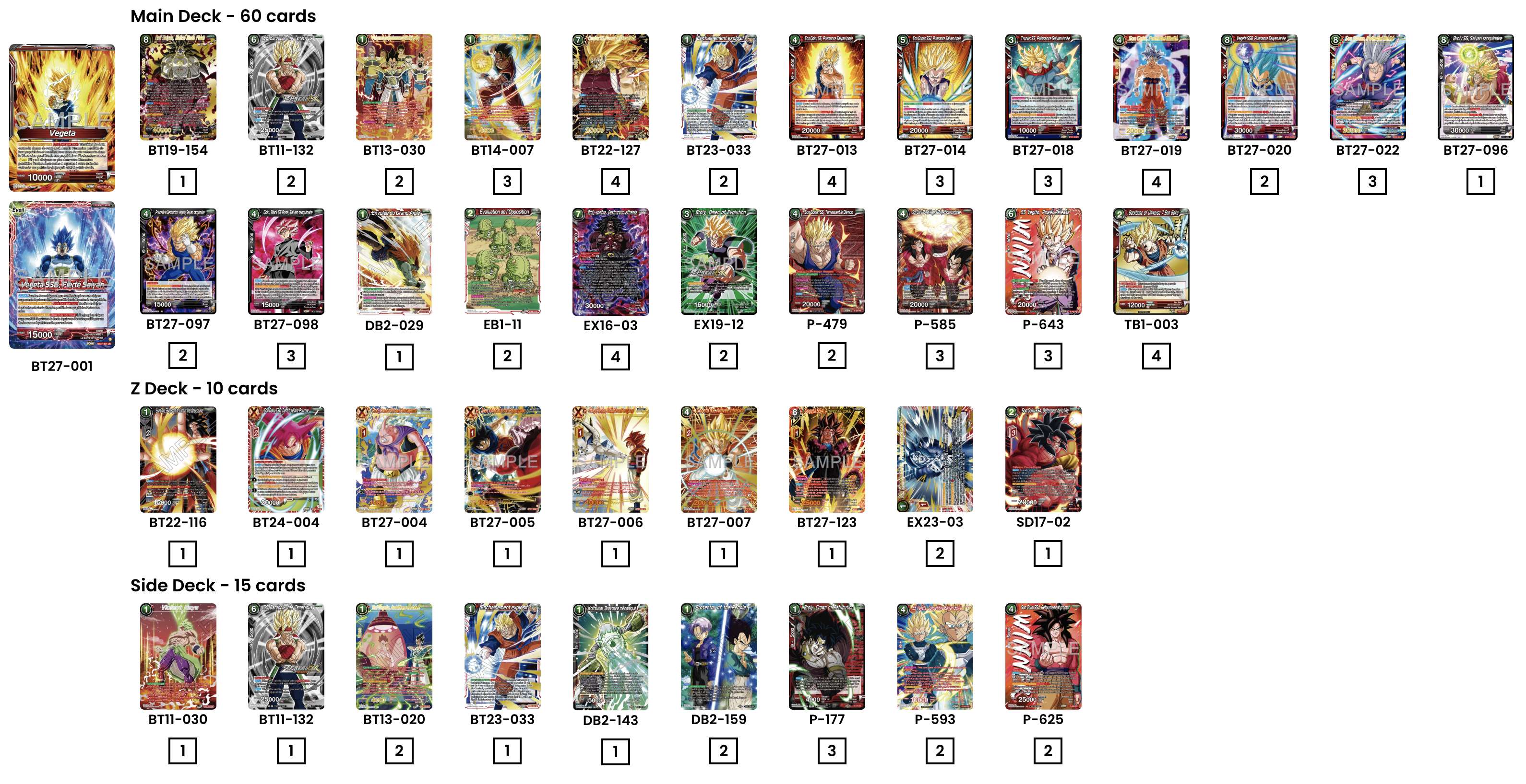 Decklist de Biriarr Huseyin