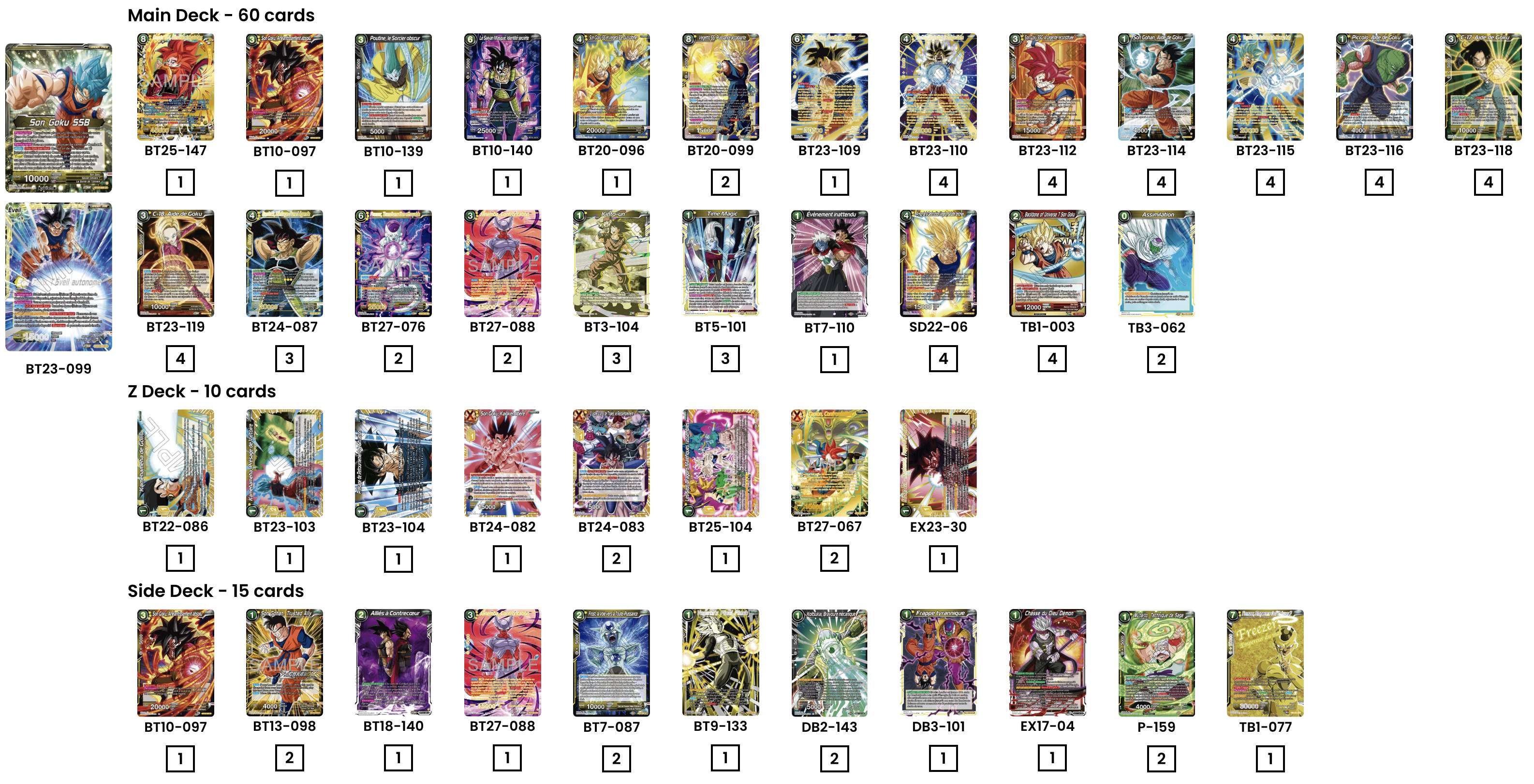 Decklist de Mak11367
