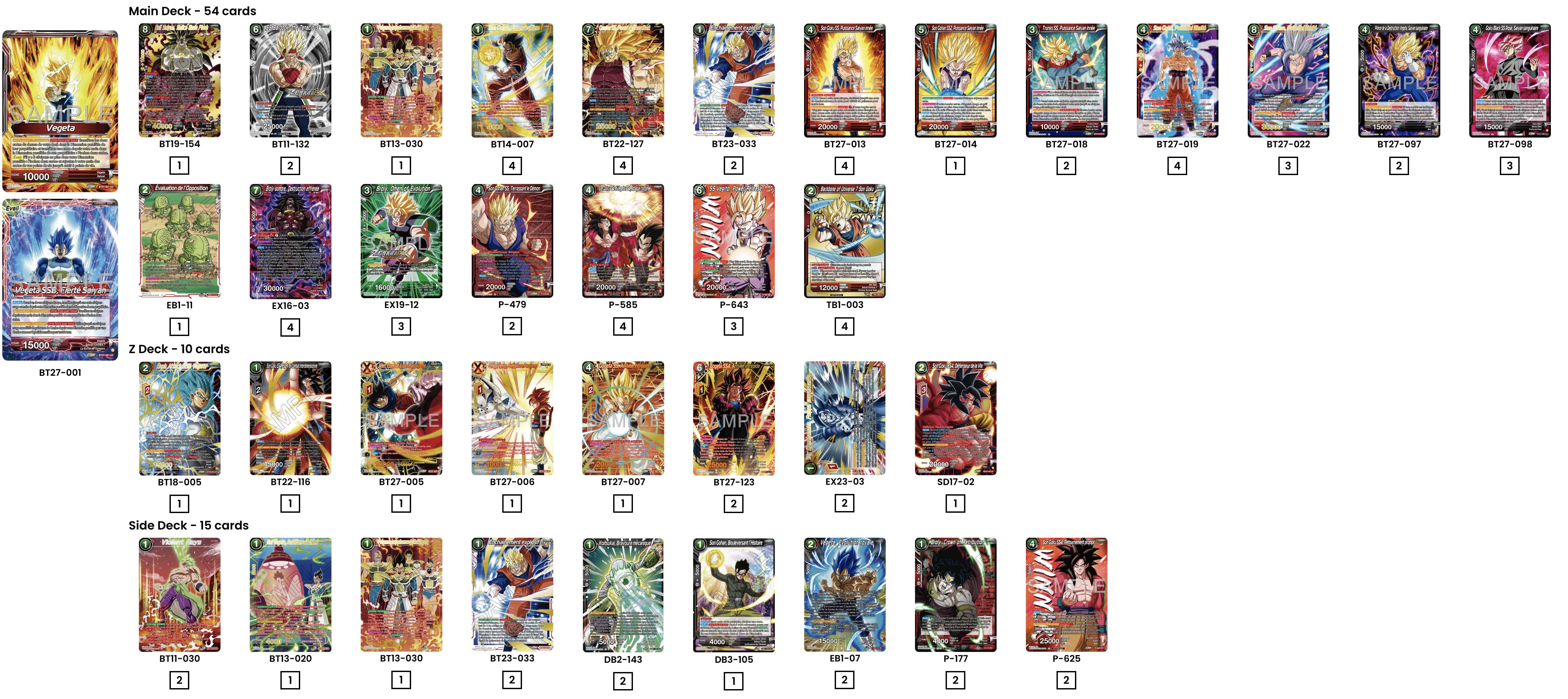 Decklist de MagicKaito