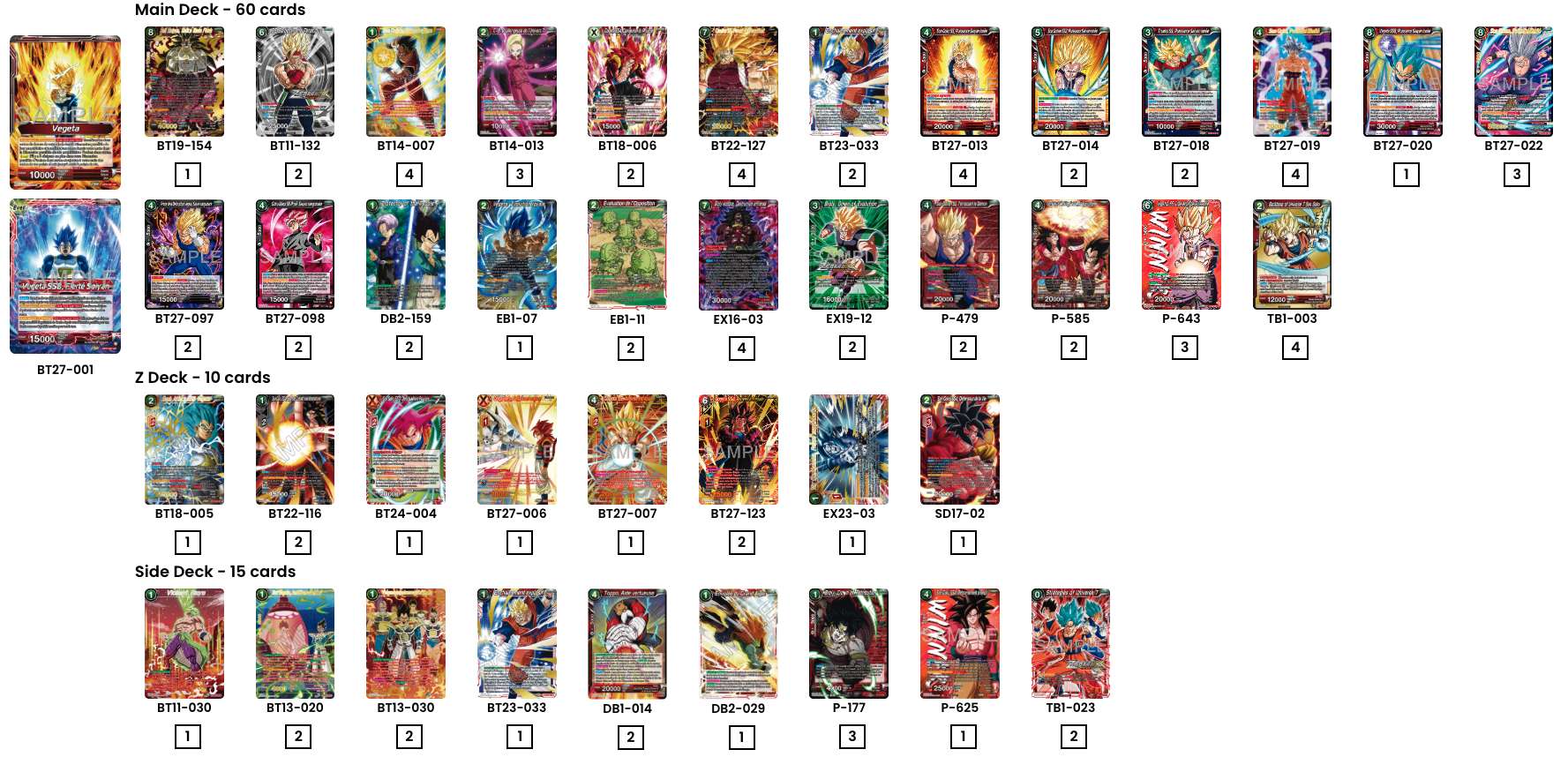 Decklist de Eric Hill