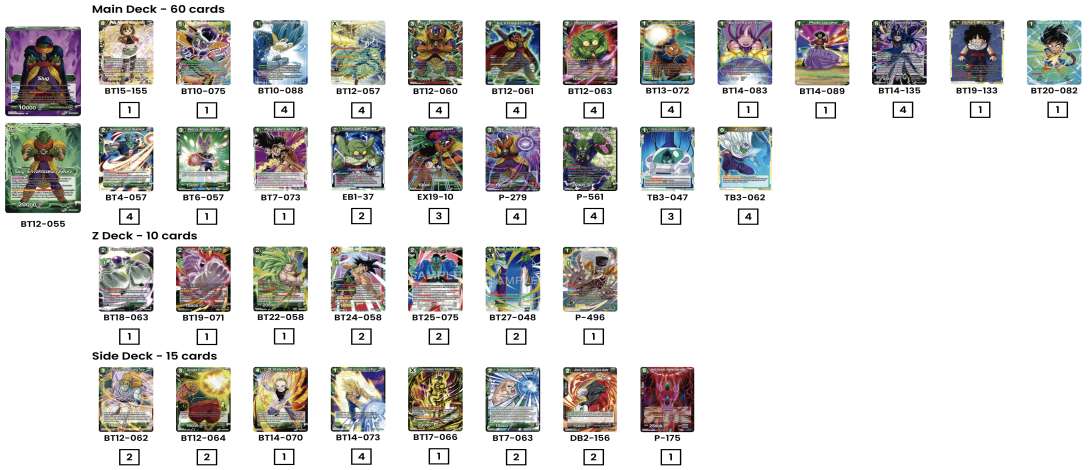 Decklist image · M.