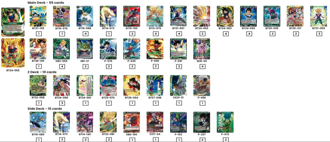 Decklist image · BDNSEGA