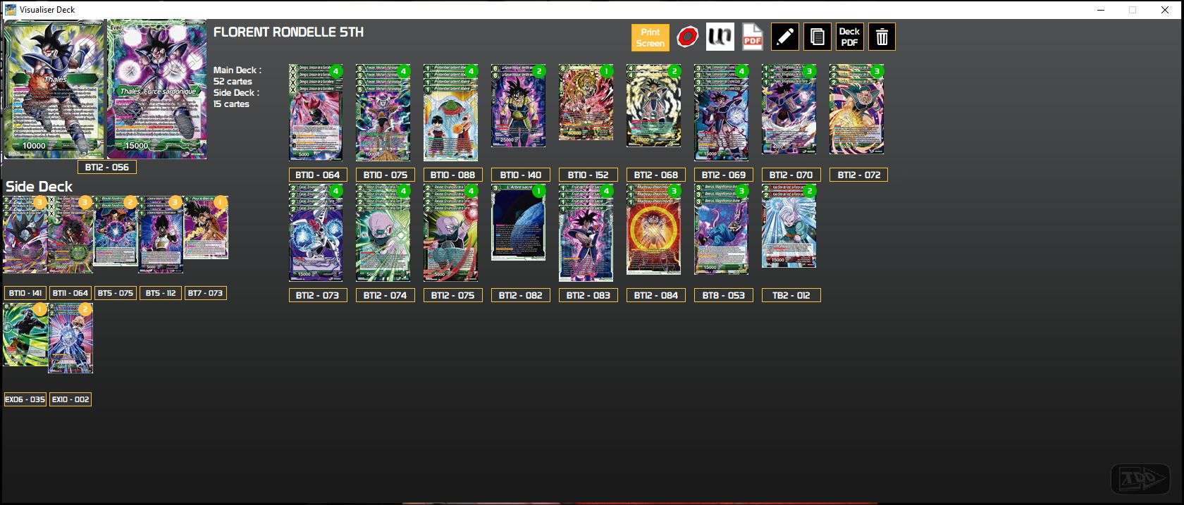 Decklist image · Florent Rondelle