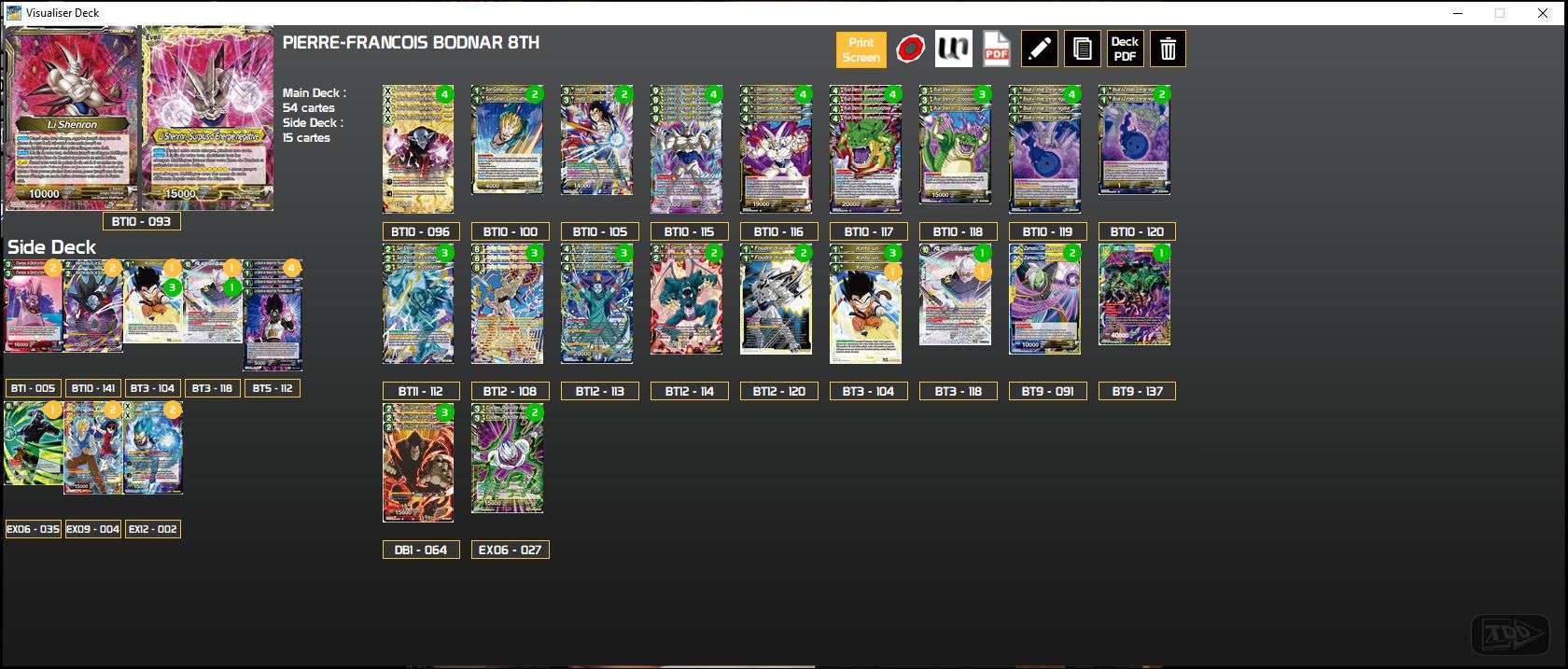 Decklist image · Pierre-François Bodnar