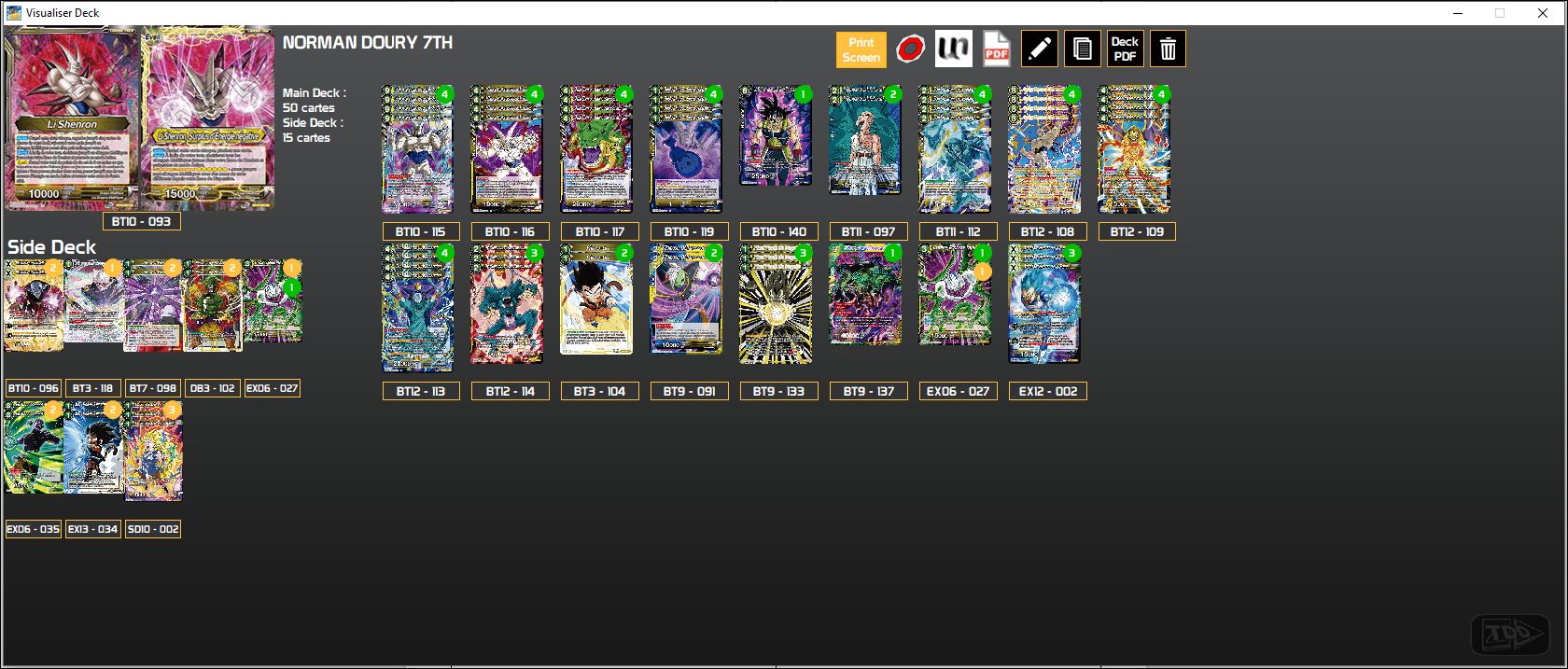 Decklist image · Norman Doury