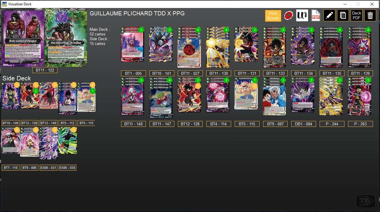 Decklist image · Guillaume Plichard