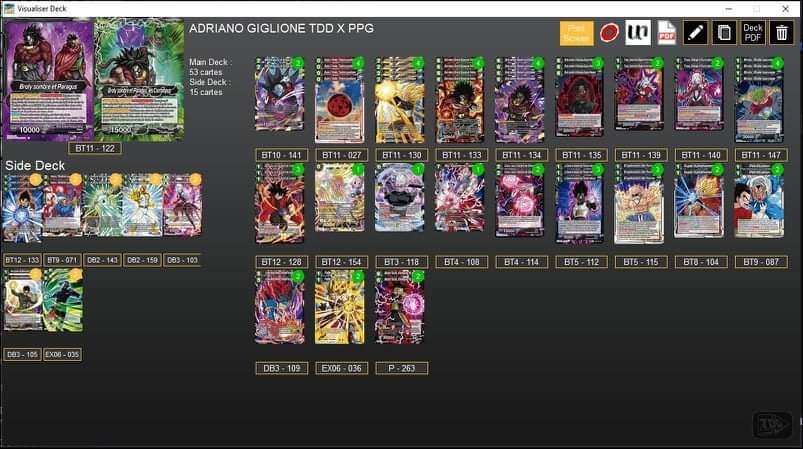 Decklist image · Adriano Giglione