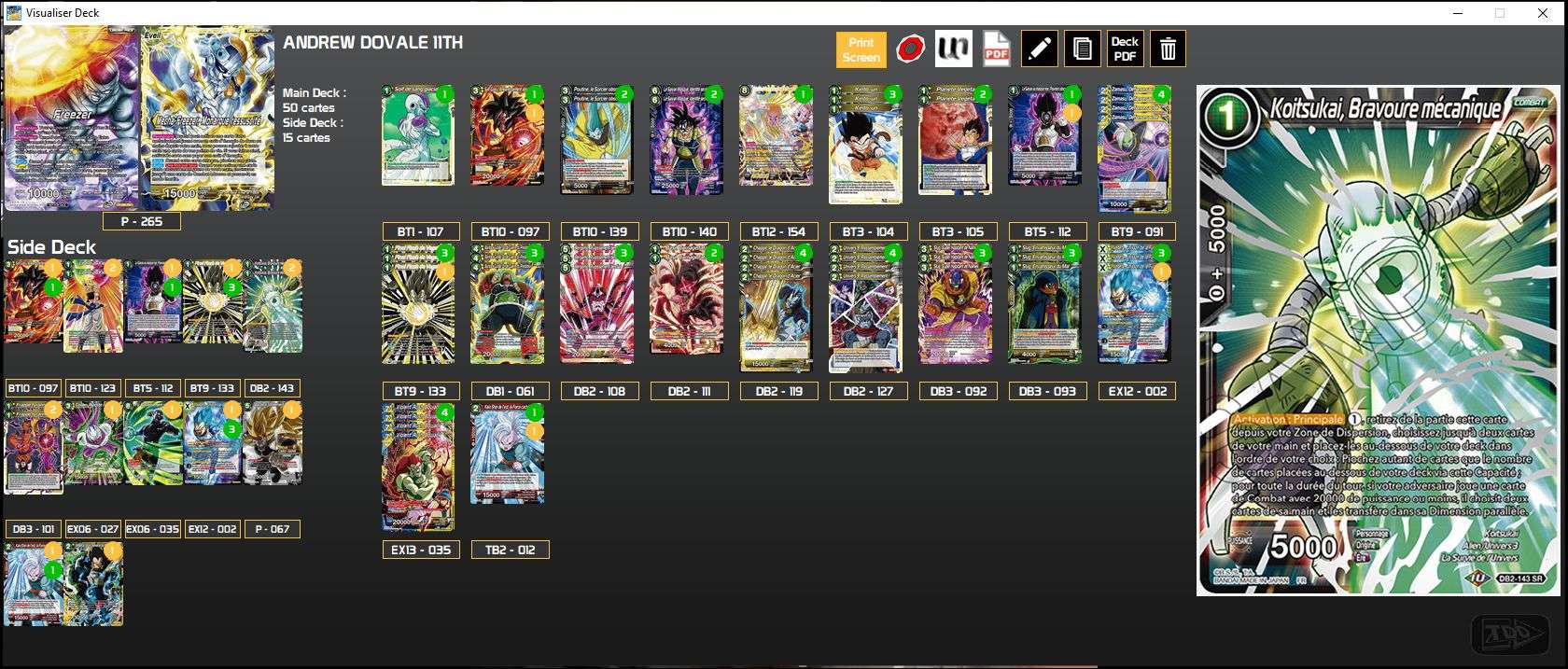 Decklist image · Andrew Dovale