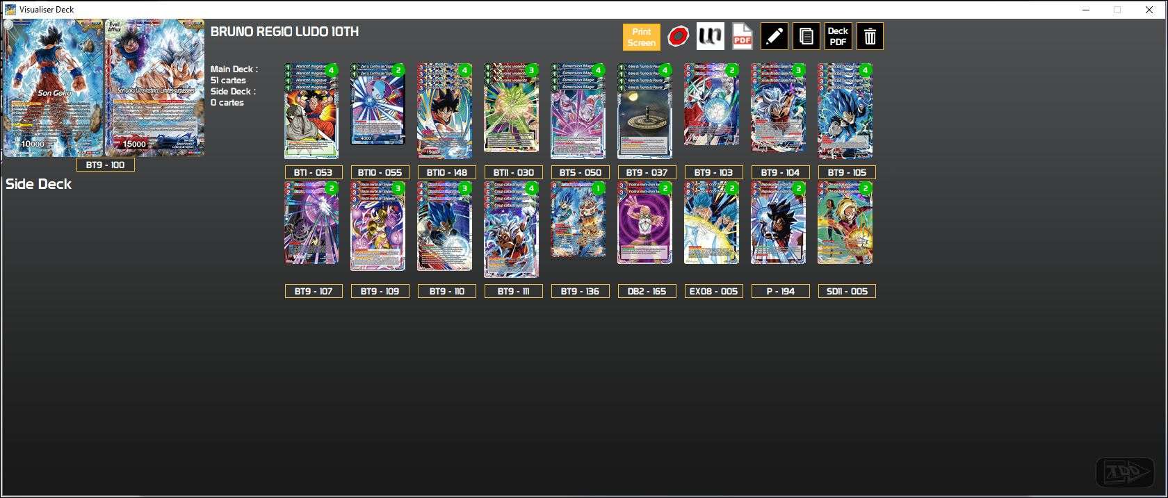 Deck screenshot